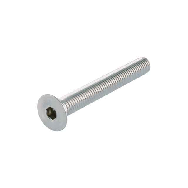 Bulloni A Vite Testa Svasata Con Attacco Esagonale M4 X 10 Mm - Nero - Confezione 100 Pezzi Uxcell