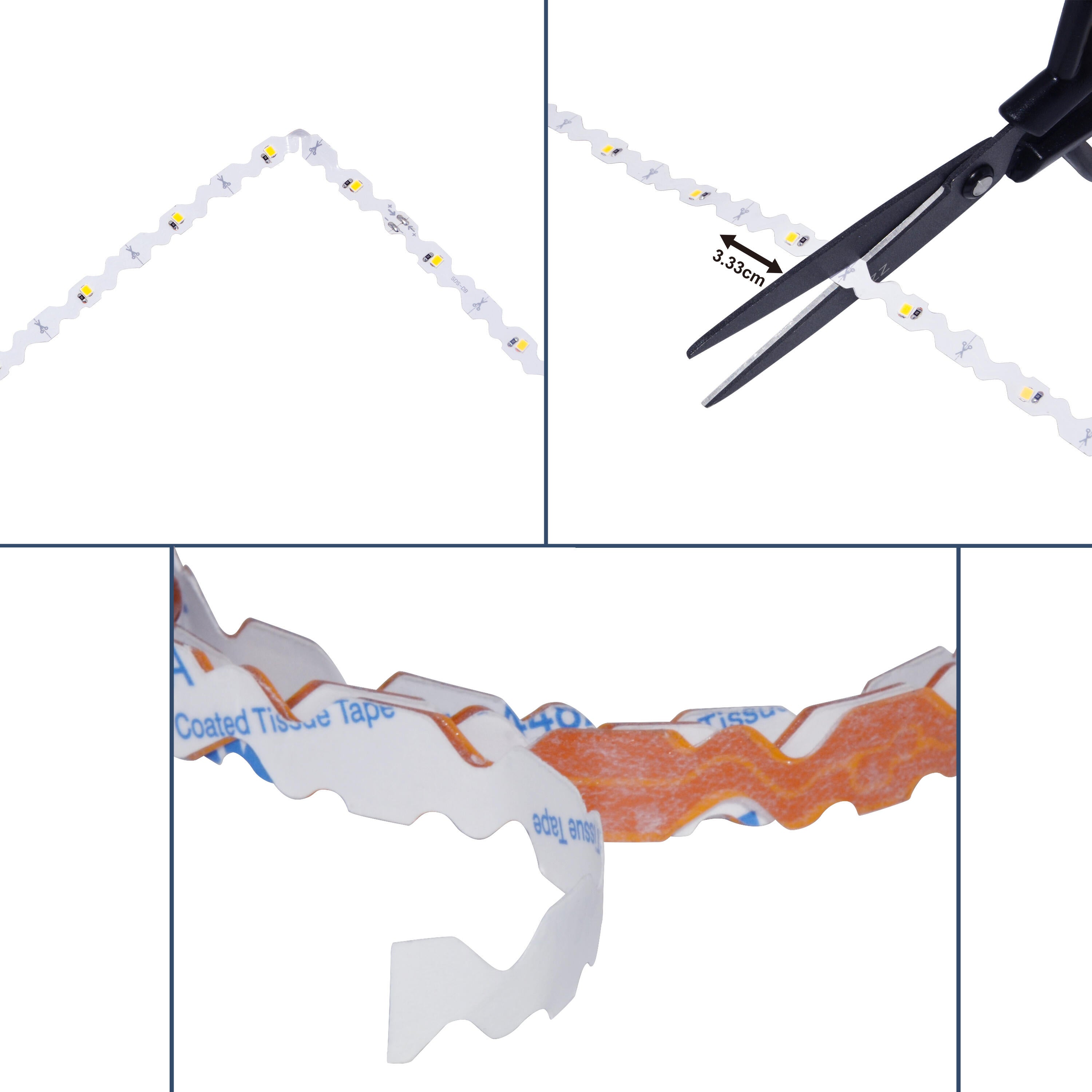 Ruban Led à détection de mouvement, L.1 m, rechargeable USB, Zuru INSPIRE - 7