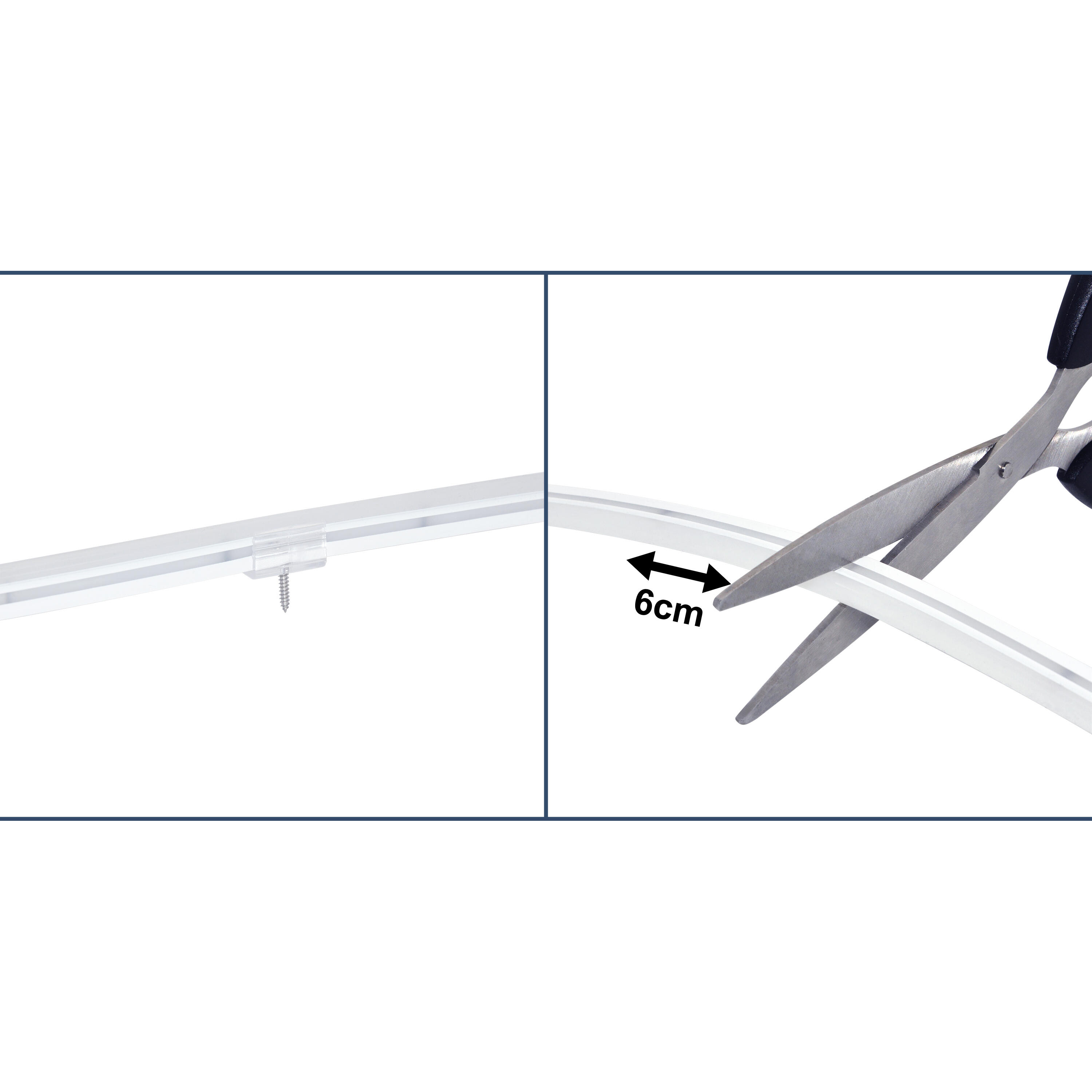 Kit ruban LED Néon L.5m blanc neutre 4000 Kelvins, Tiopi INSPIRE - 8