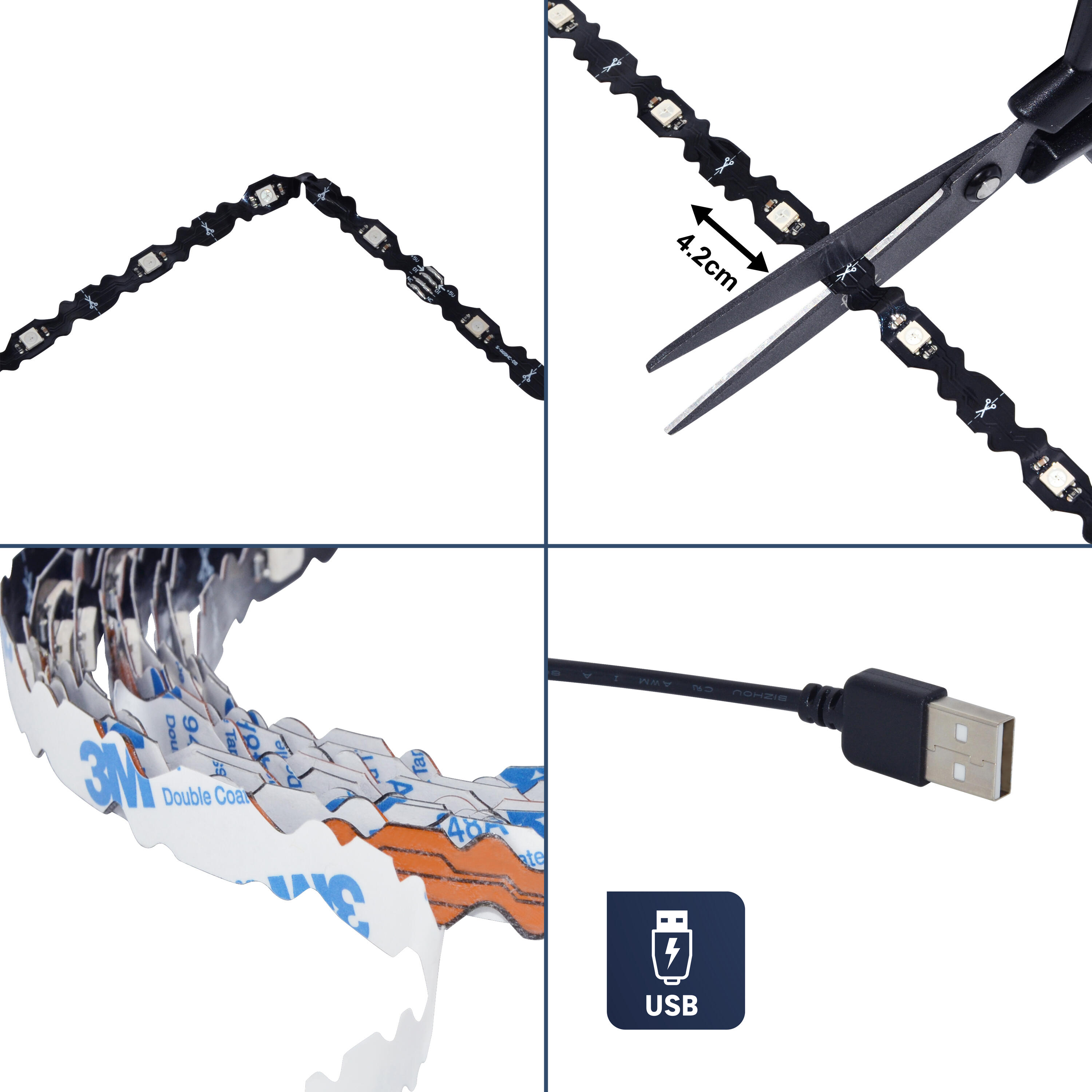 Taśma LED Raka elastyczna RGB Inspire - 6