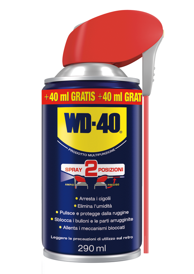 Lubrificante WD-40 multifunzione spray 250 ml + 40 ml 