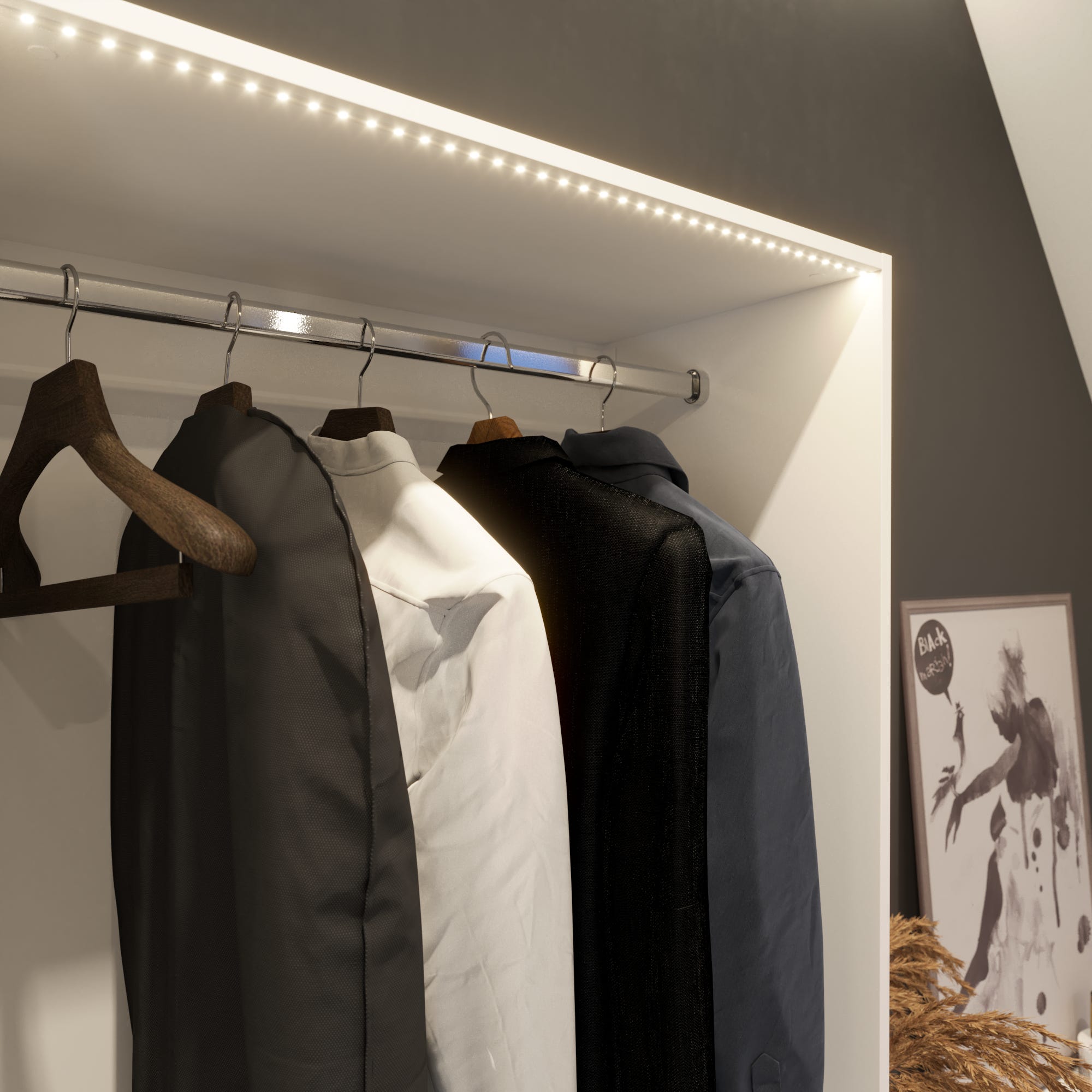 BARRE LED ULTRA-MINCE AVEC DÉTECTEUR | Shop Luminaires BARRE LED ULTRA-MINCE AVEC DÉTECTEUR | Shop Luminaires