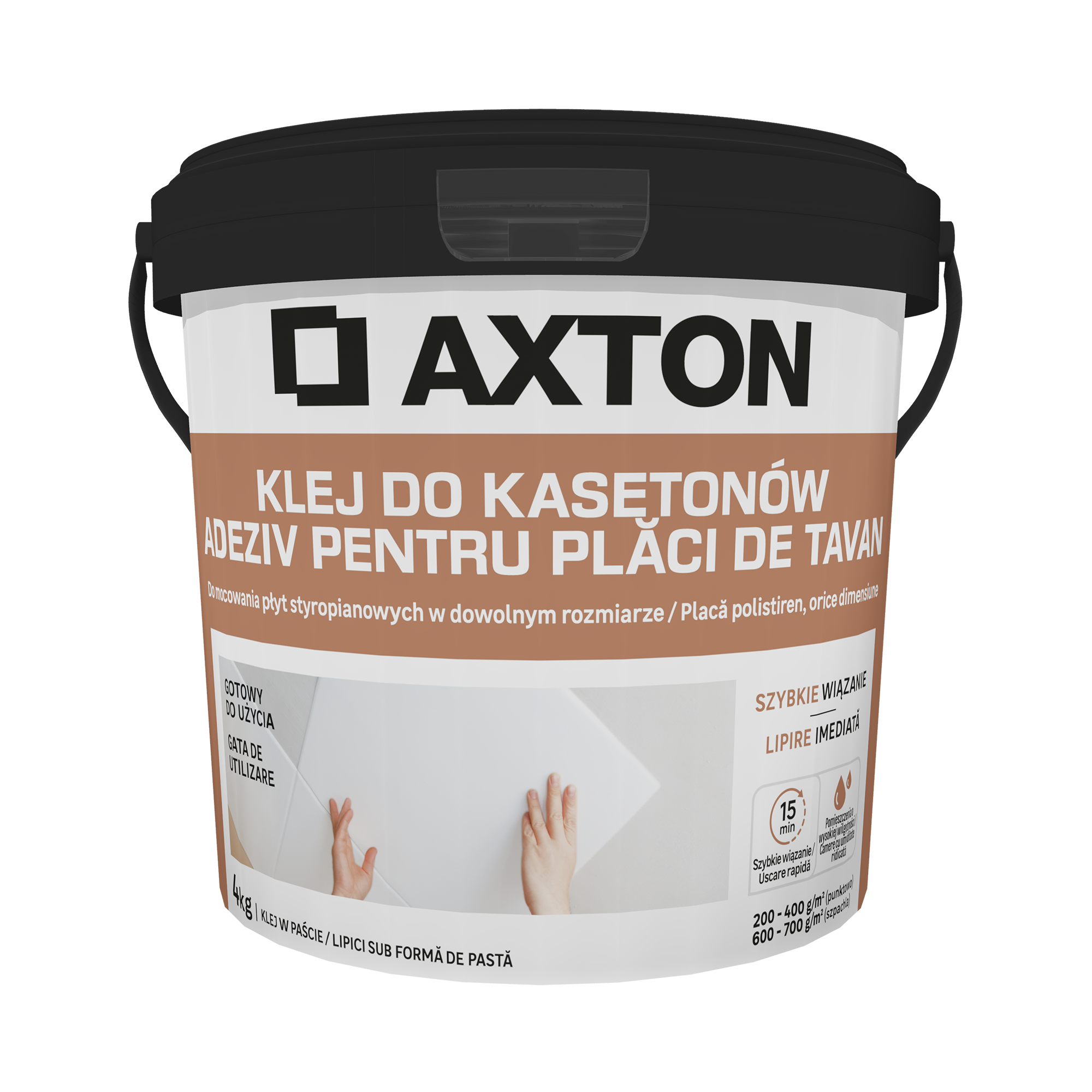 Klej do kasetonów 4 kg Axton - 2
