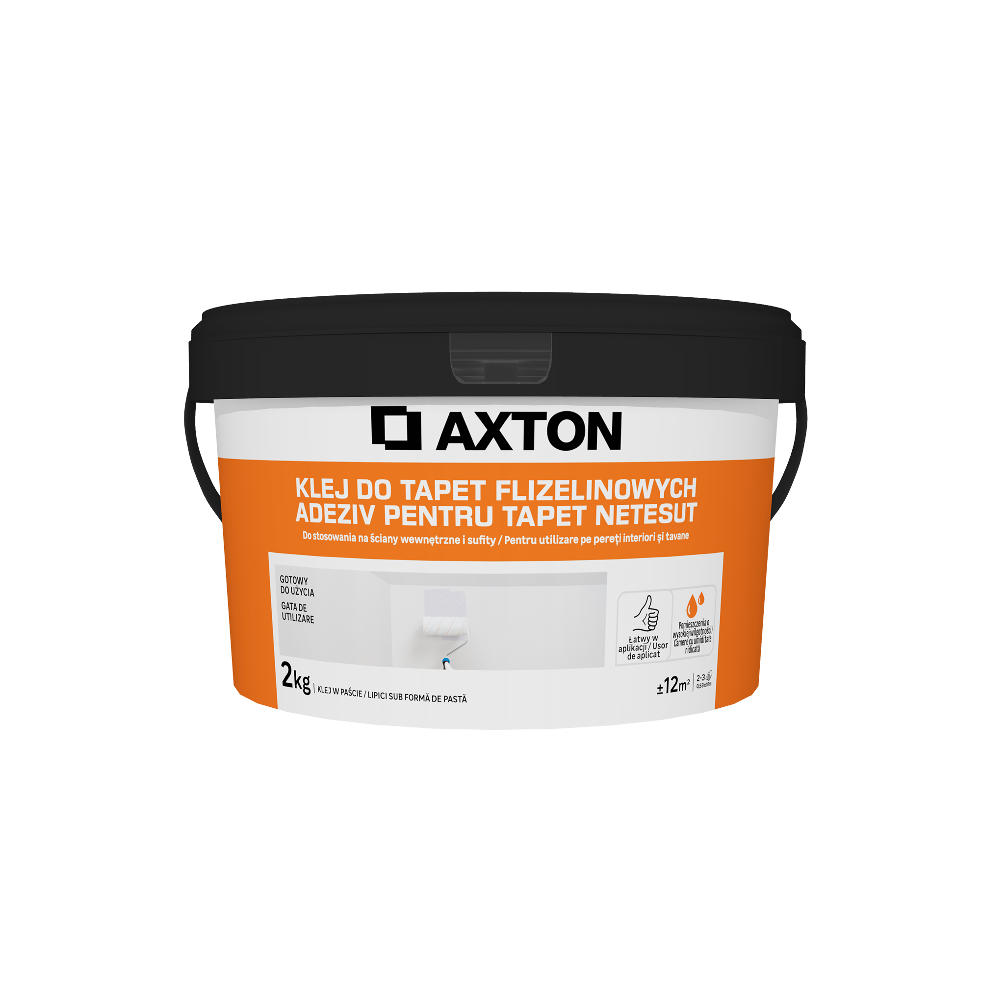 Gotowy klej do tapet flizelinowych 2 kg Axton - 2