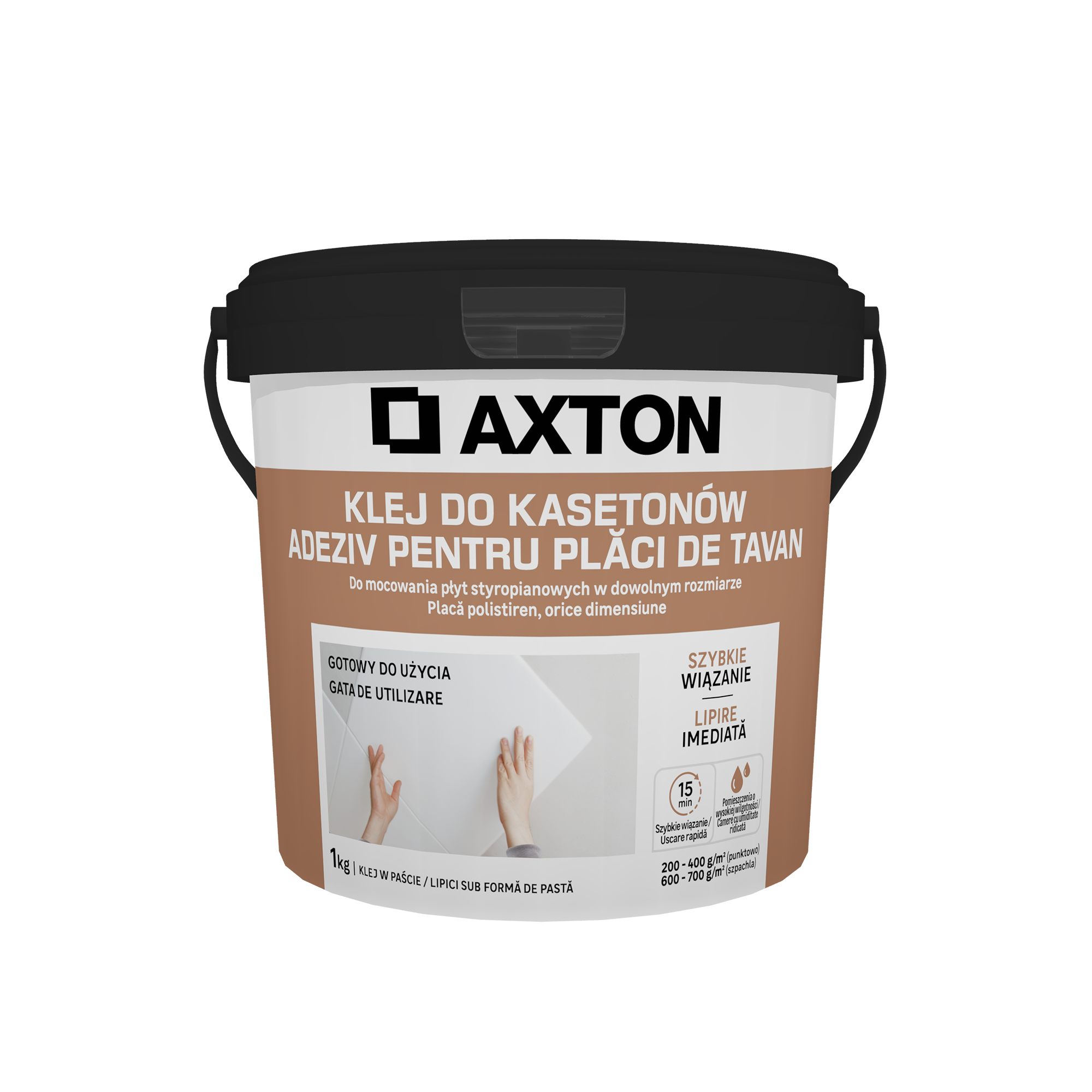 Klej do kasetonów 1 kg Axton - 2