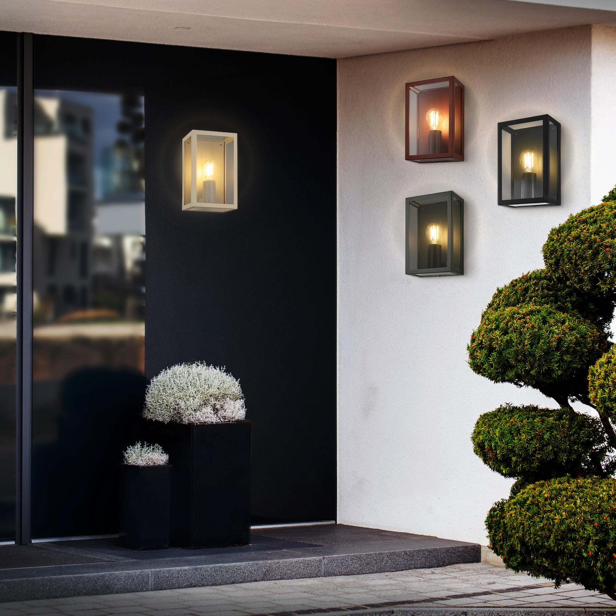 Applique extérieure E27 max 60W vert Ikaros INSPIRE - 5