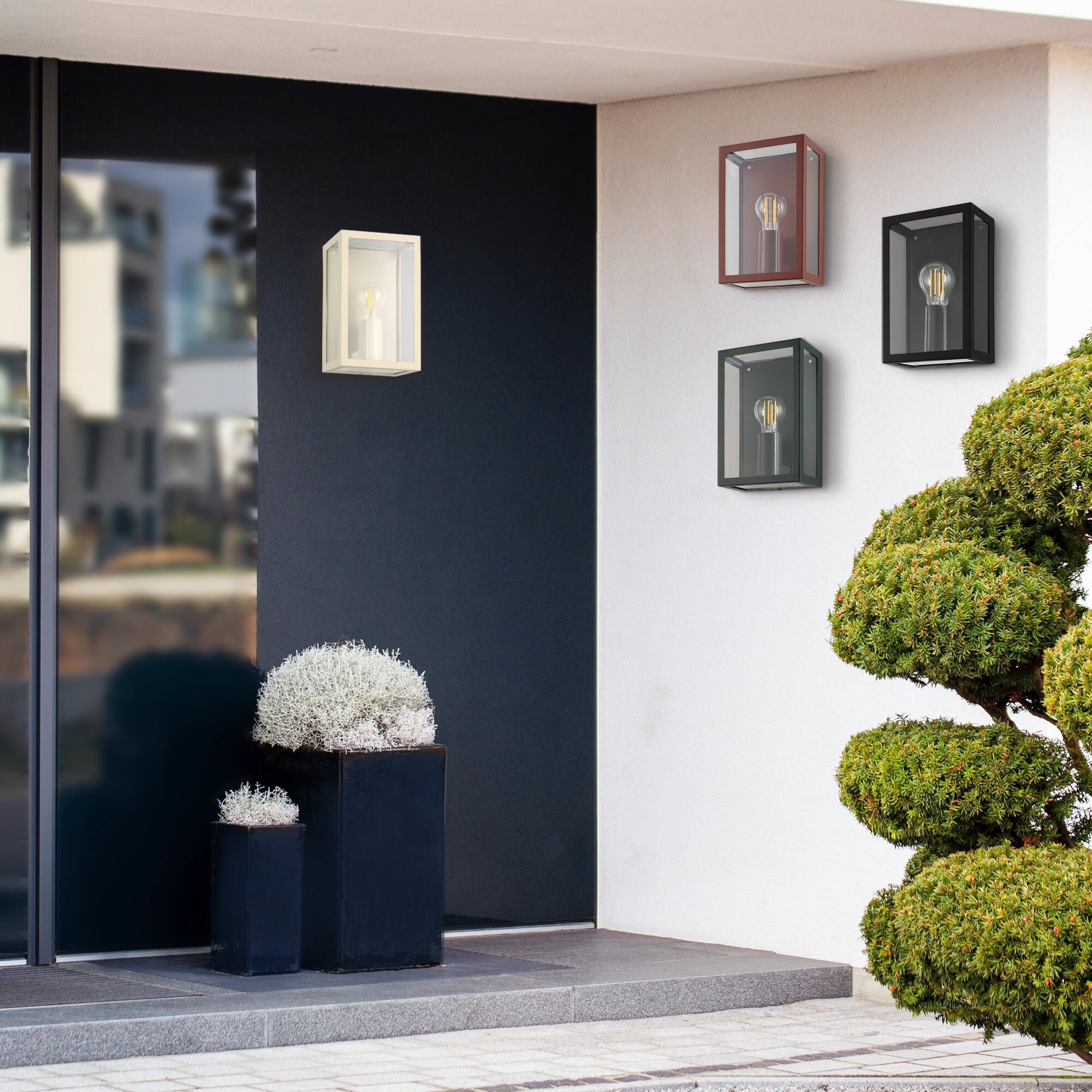 Applique extérieure E27 max 60W vert Ikaros INSPIRE - 6