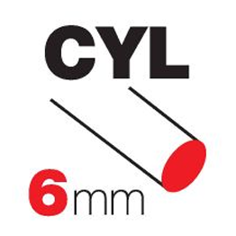 Queue cylindrique 6mm roue mousse abrasive Tivoly