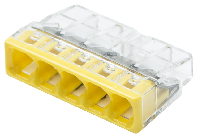 Złącze automatyczne szybkozłączka 5x2,5 mm 20 szt. MINI WAGO