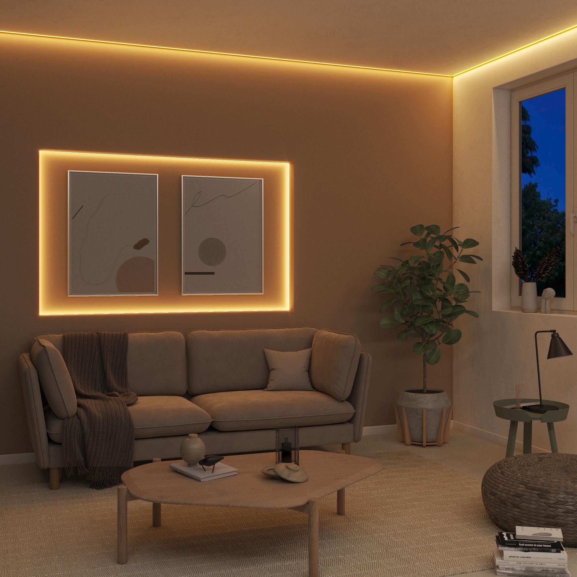 Tiras LED Inspire: Iluminación inteligente y decorativa al alcance de tu mano.