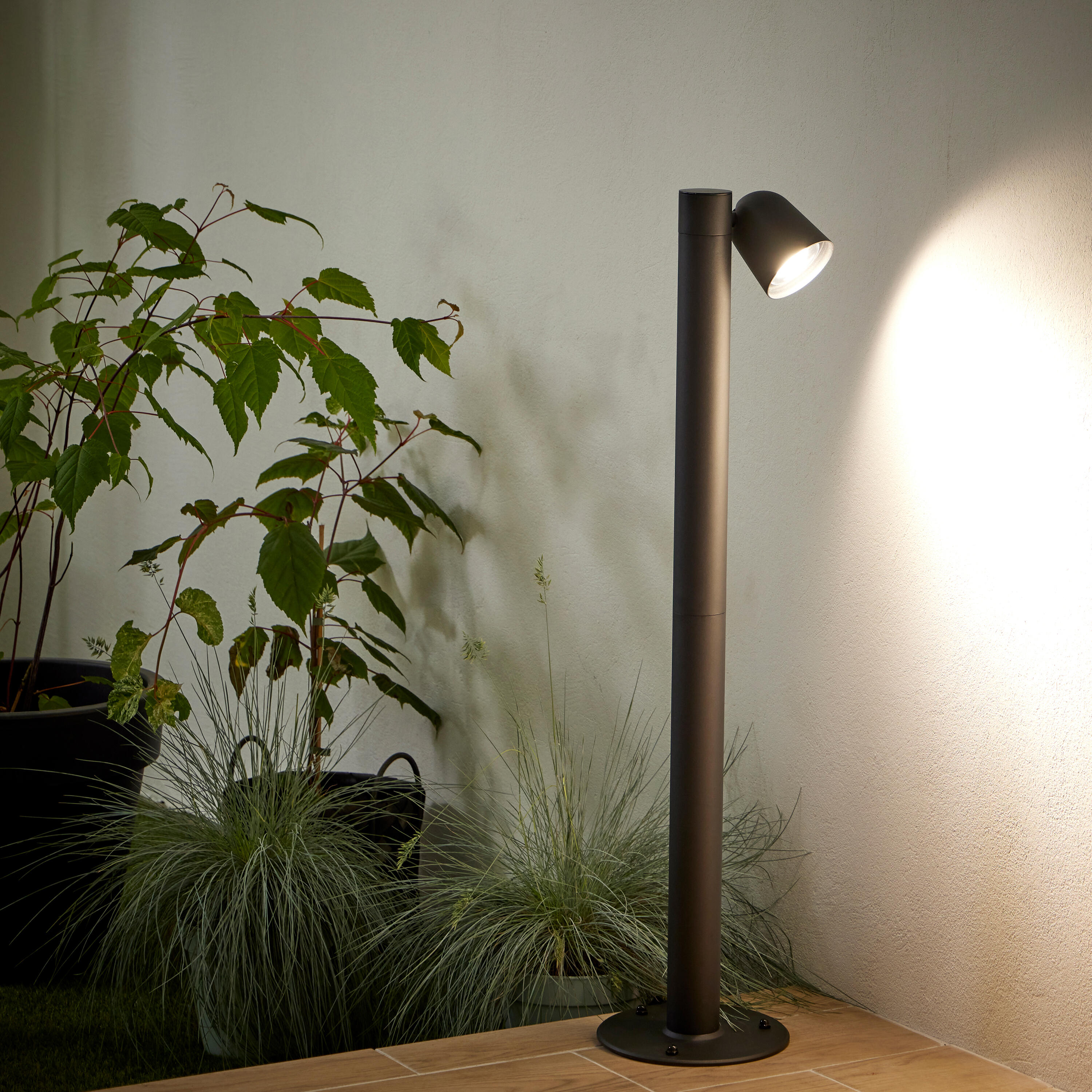 Coluna de exterior Philly GU10 IP44 100cm metal Inspire - 10