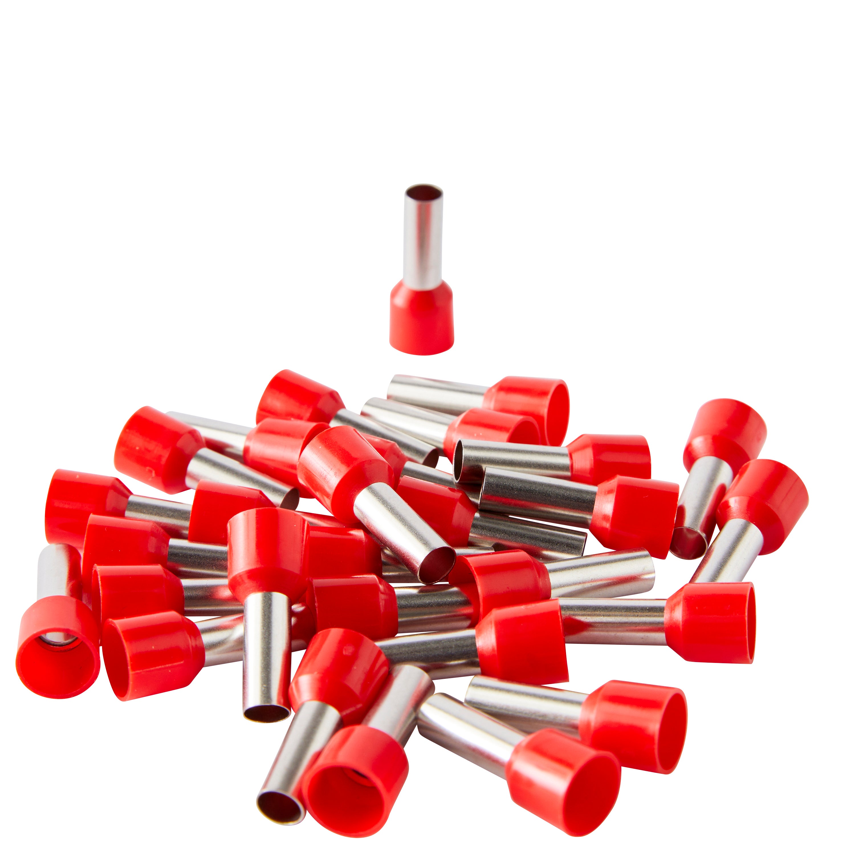 50 terminales punta hueca 10mm lexman - 4