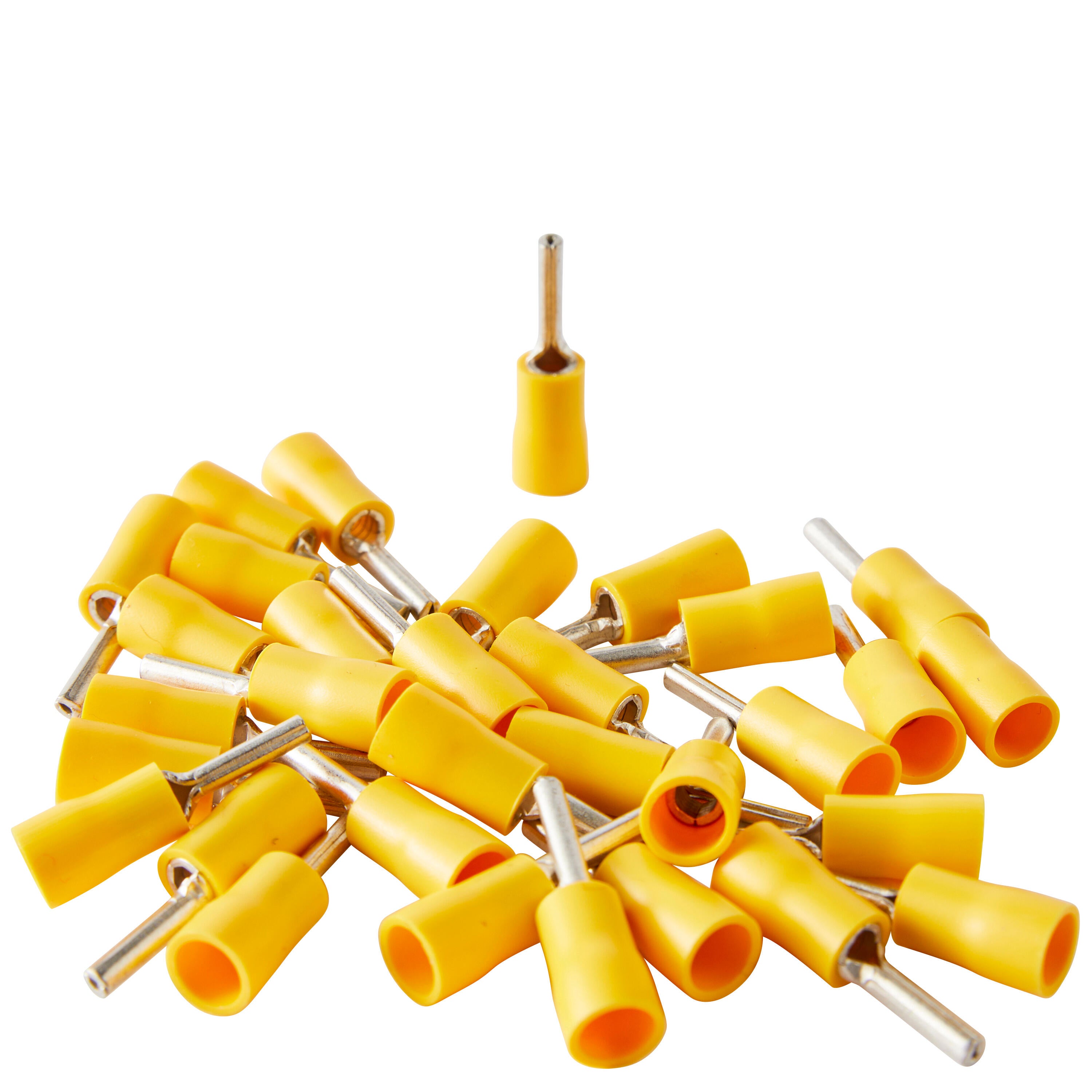 50 terminales punta plana 4-6mm lexman - 2