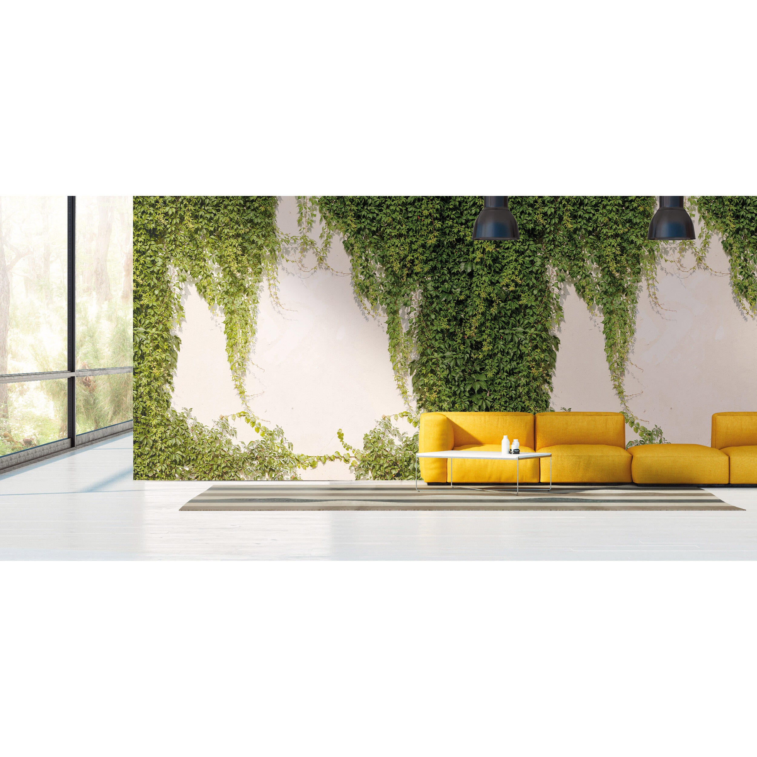 Tapeta panoramiczna The Wall Bluszcz 371 x 280 cm