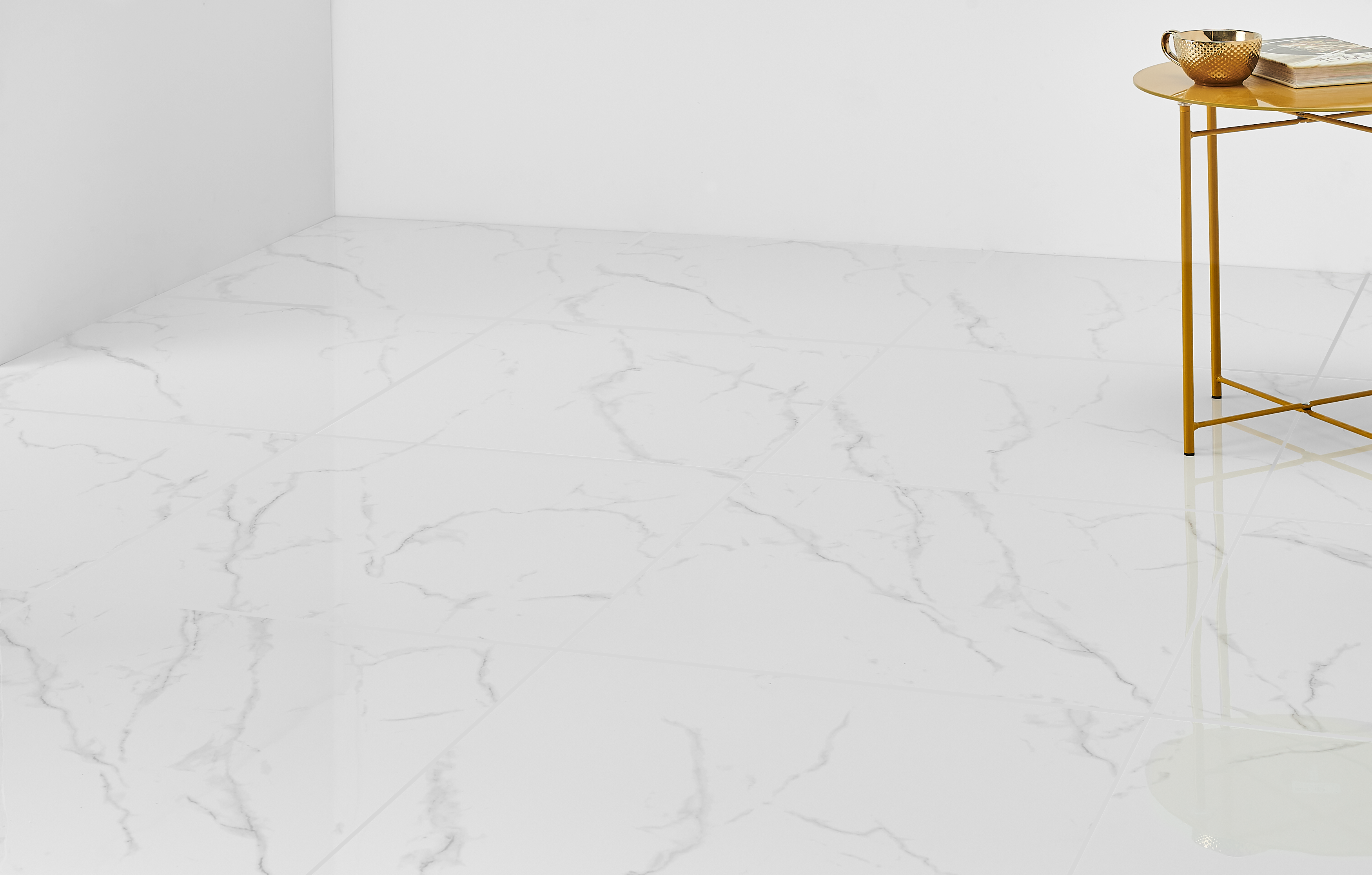 Gres szkliwiony Calacatta Silver 60x60 Artens - 2