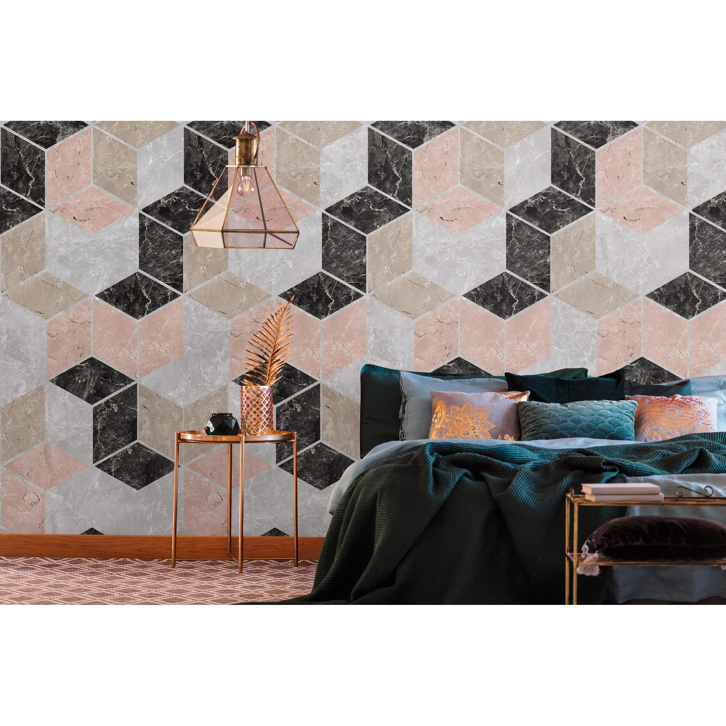 Tapeta panoramiczna The Wall Geometryczna 159 x 280 cm