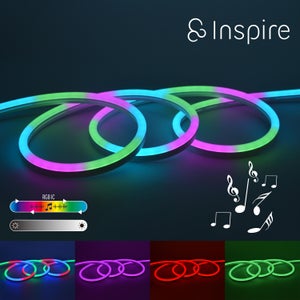 Striscia LED Neon Smart 2 Metri - RGB, Controllo App E Musica, Luci Ambiente - Foto 2