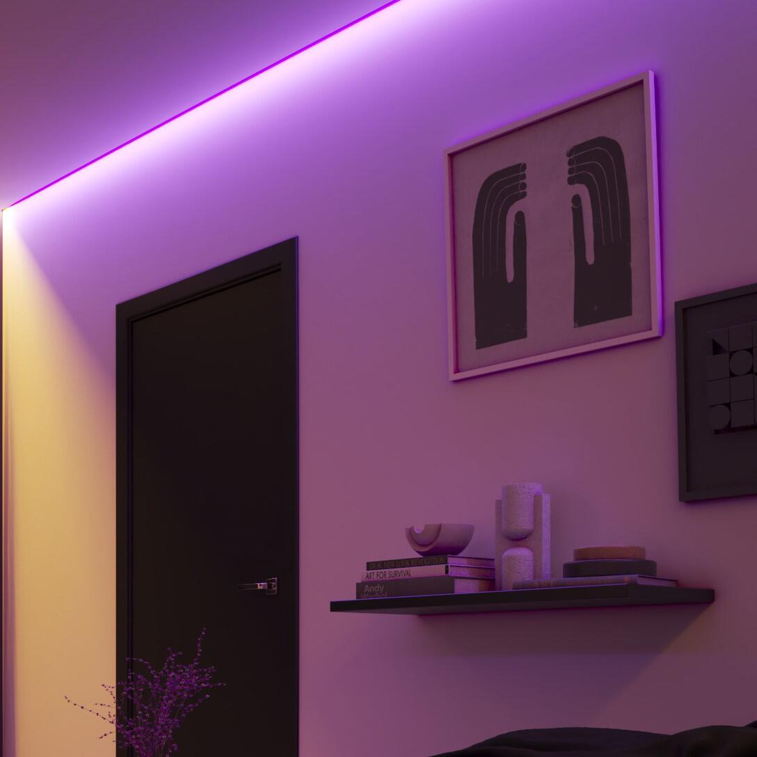 Kit ruban LED L.1,5 m, RGB changement de couleurs - 2