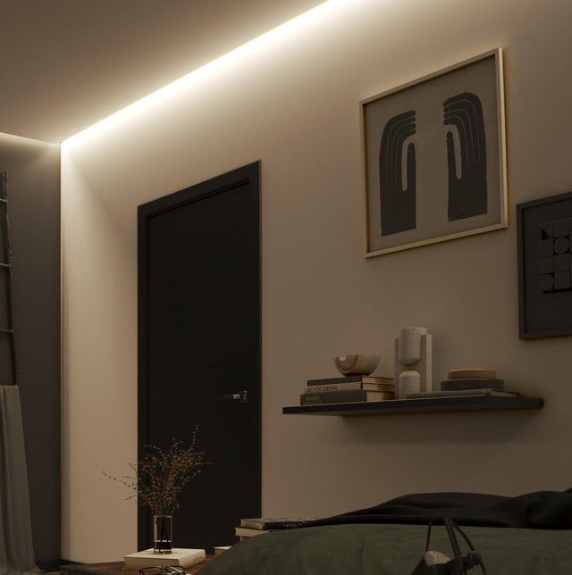 Kit ruban LED L.5 m, blanc neutre 4000 Kelvins, 160 Lumens/m