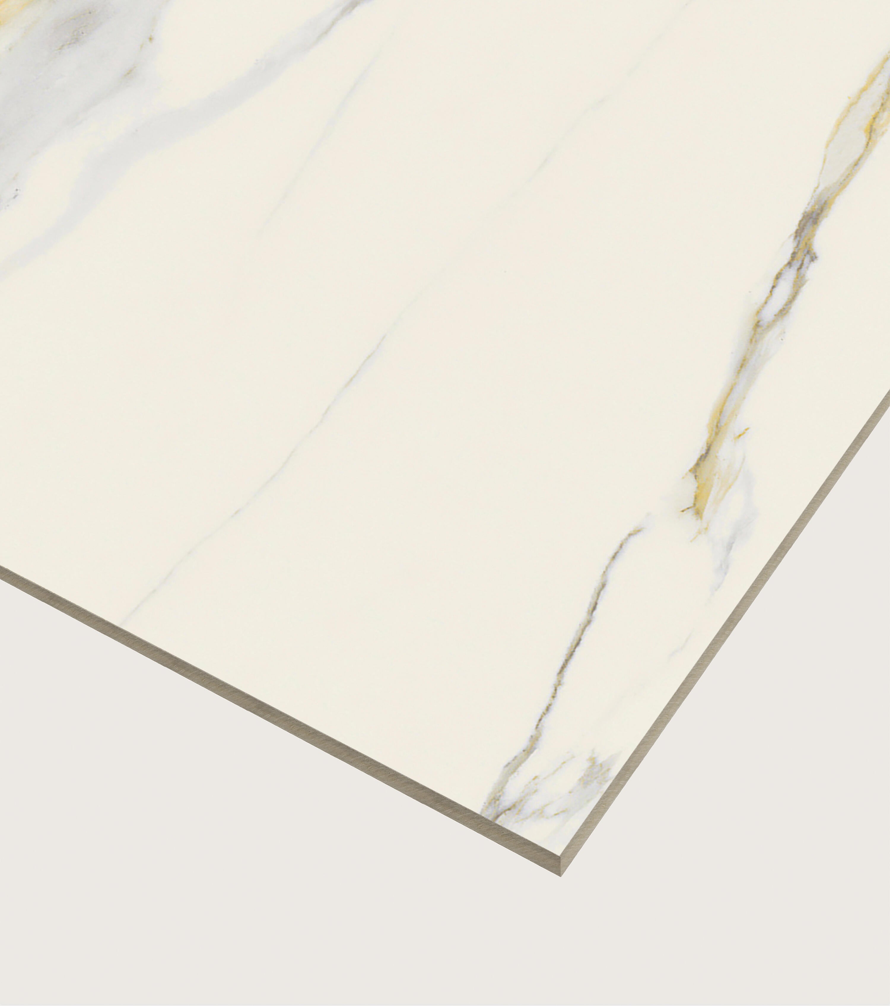 Carrelage sol effet marbre doré Verona brillant l.60 x L.120 cm - 7