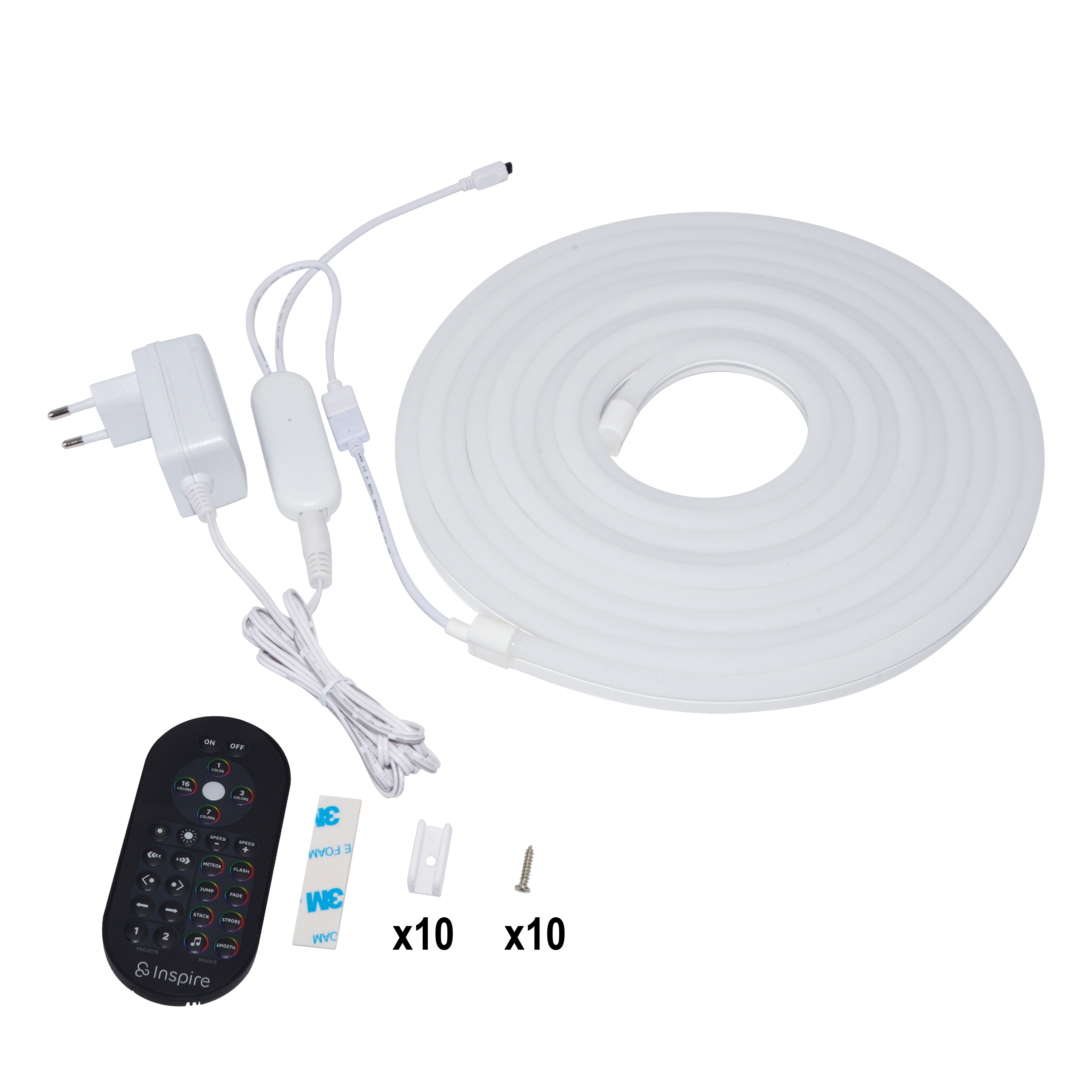 Striscia LED Neon Smart 2 Metri - RGB, Controllo App E Musica, Luci Ambiente - Foto 3