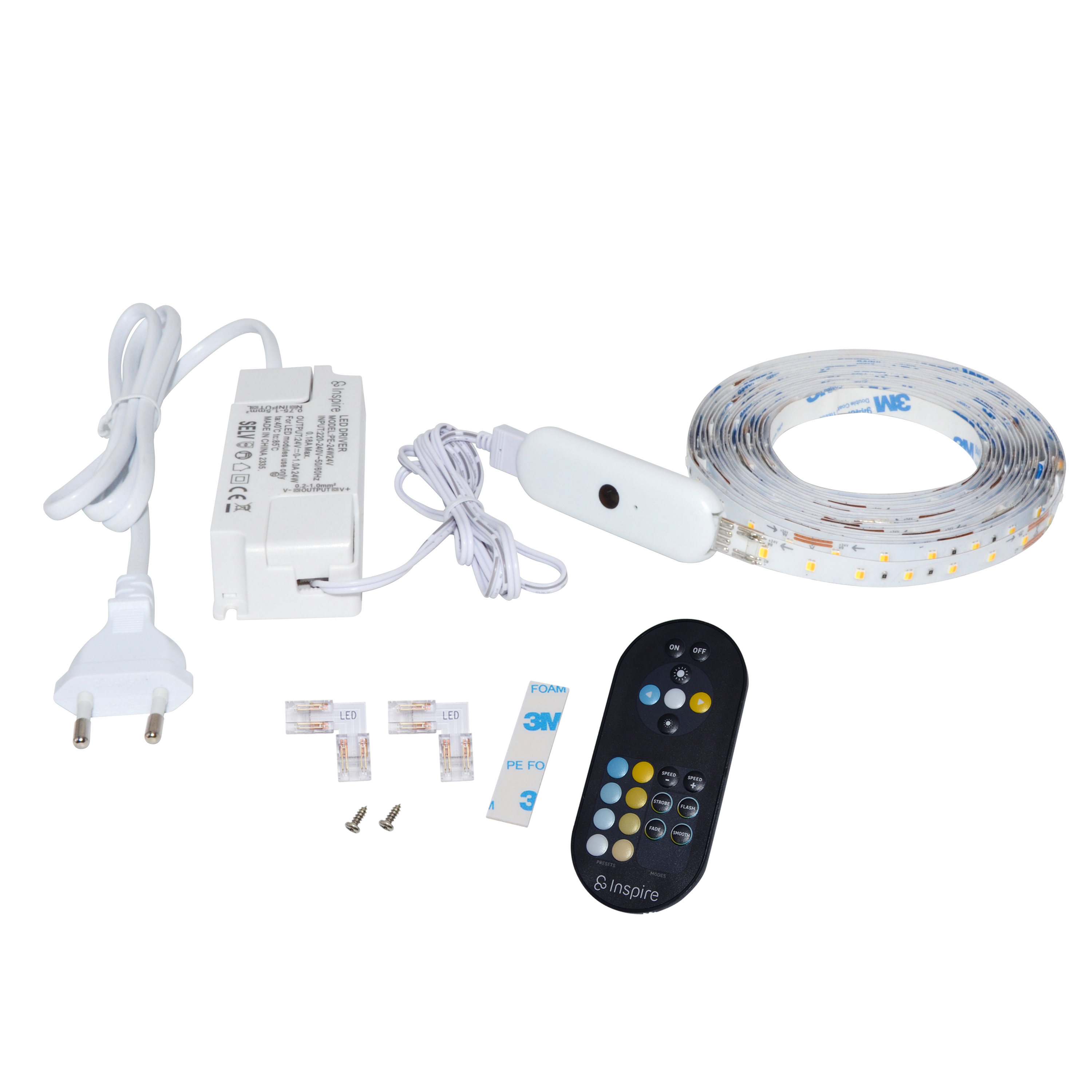 Kit ruban LED L.5m changements de blancs et intensité 620 Lm/m, Ledflexi INSPIRE - 5