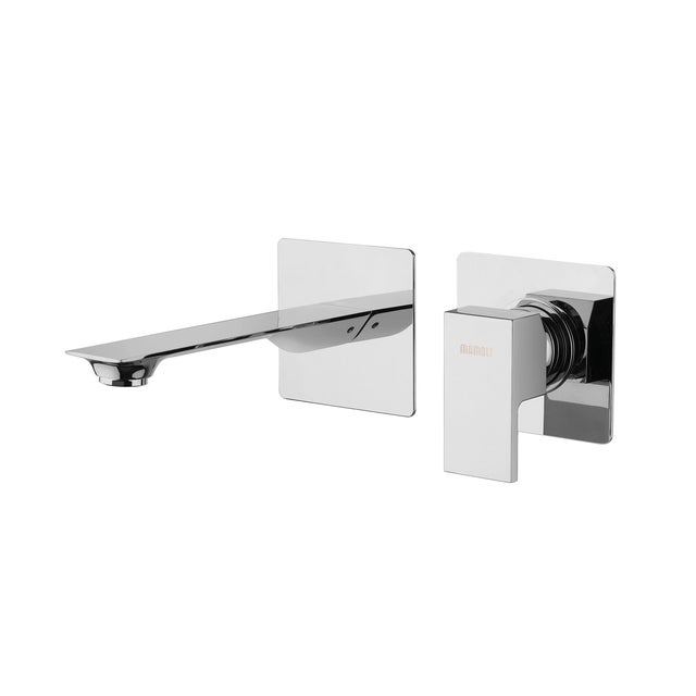 Rubinetto per lavabo ad incasso getto aerato Flat cromato lucido MAMOLI