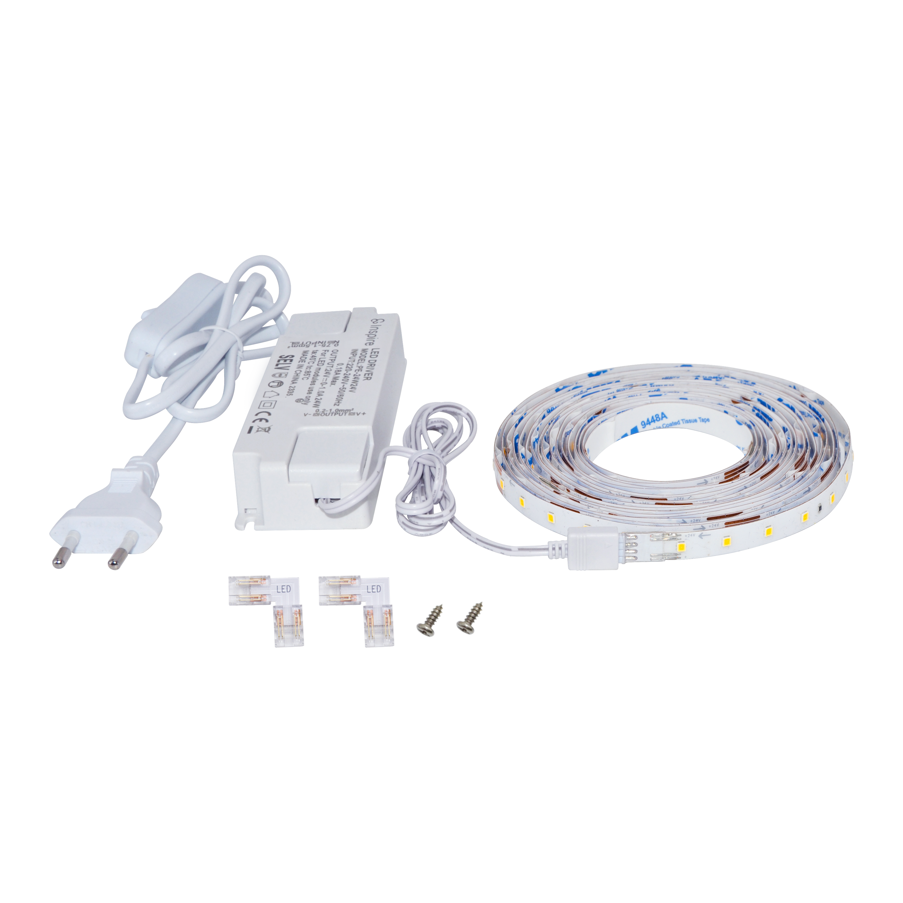 Kit ruban LED L.5m, blanc neutre 4000 Kelvins, 620 Lumens/m, Cutflexi INSPIRE - 5