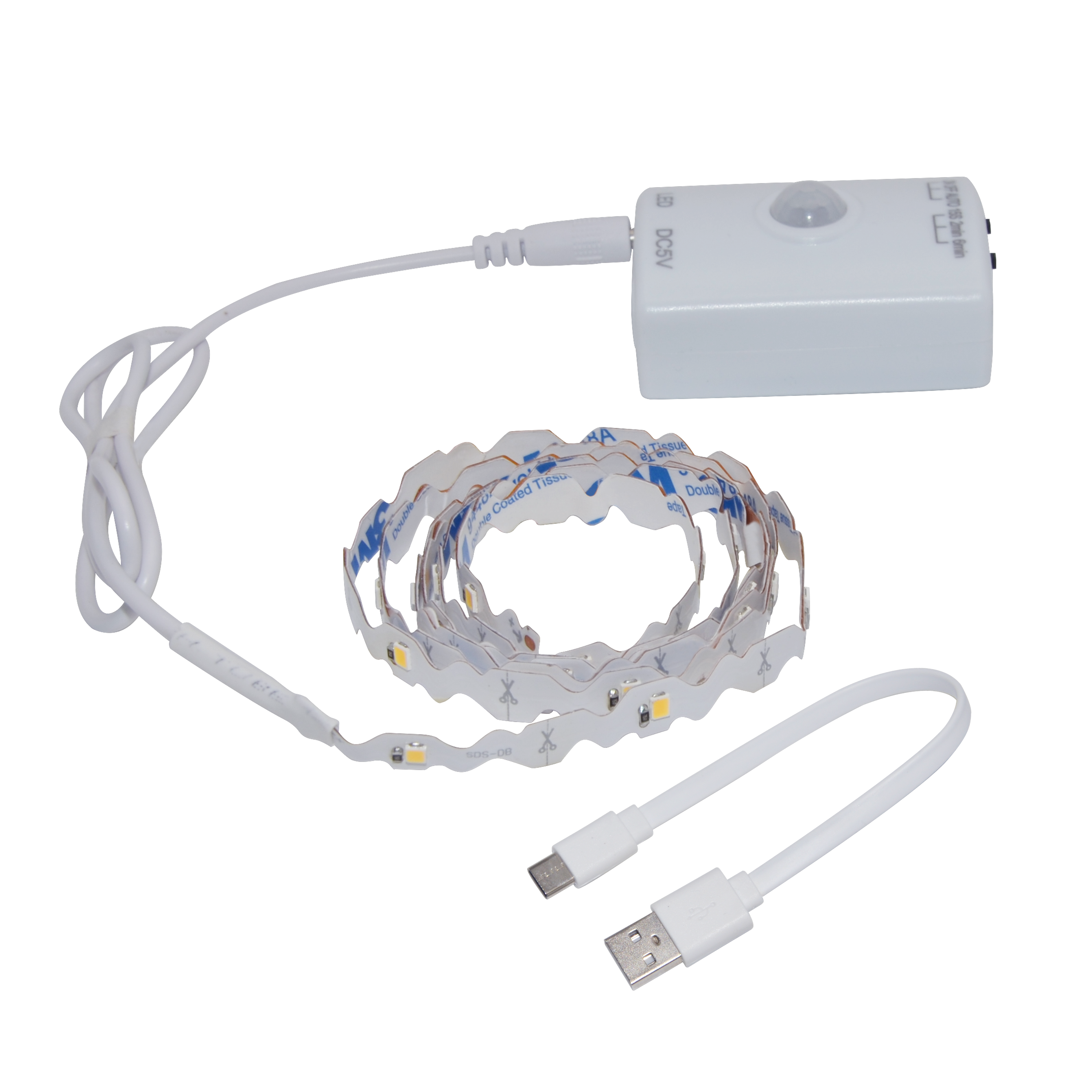 Ruban Led à détection de mouvement, L.1 m, rechargeable USB, Zuru INSPIRE - 9