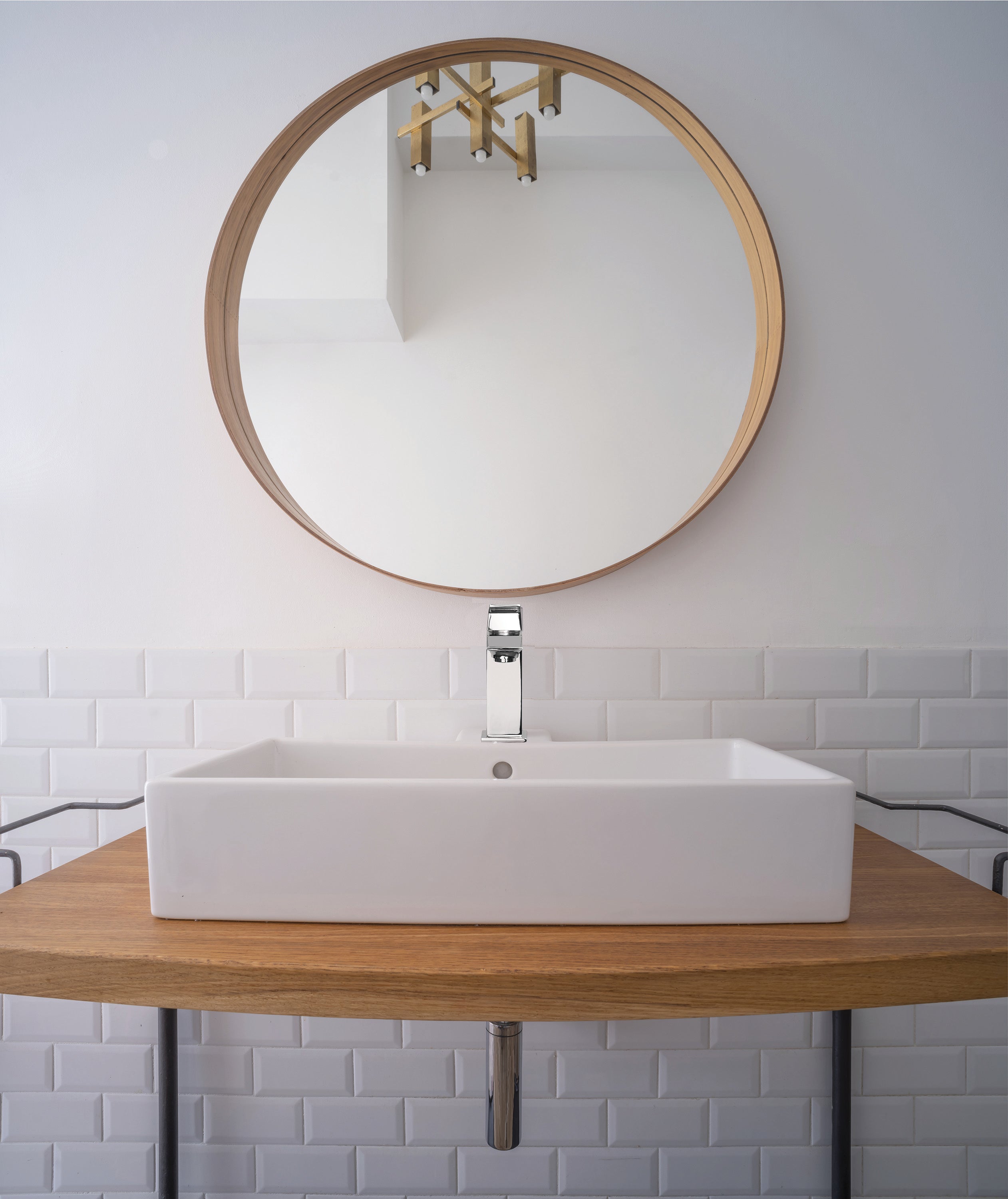 Rubinetto per lavabo a canna bassa getto aerato Flat cromato lucido MAMOLI - 3