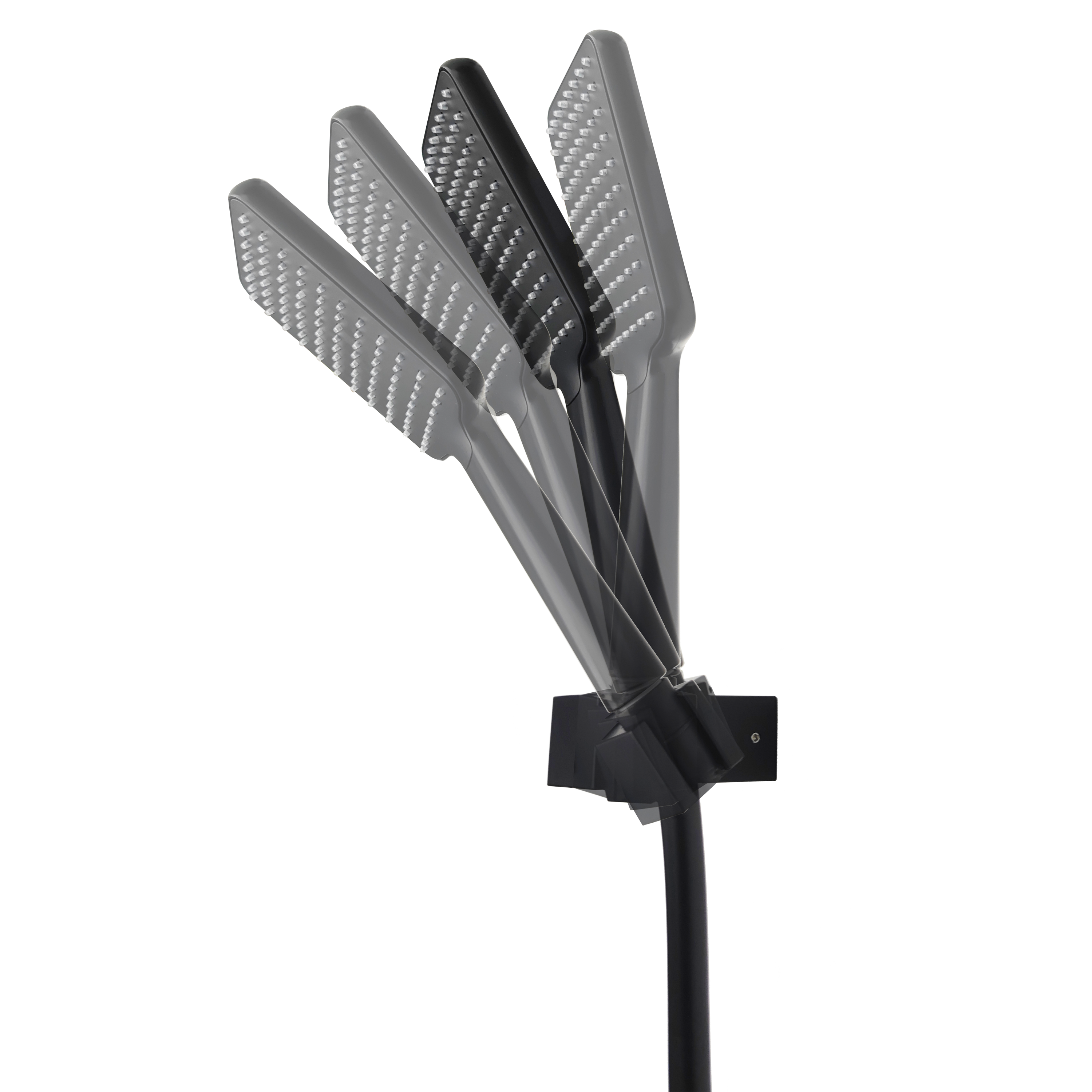 Alcachofa de ducha + flexo + soporte SENSEA  negro con 1 función - 3