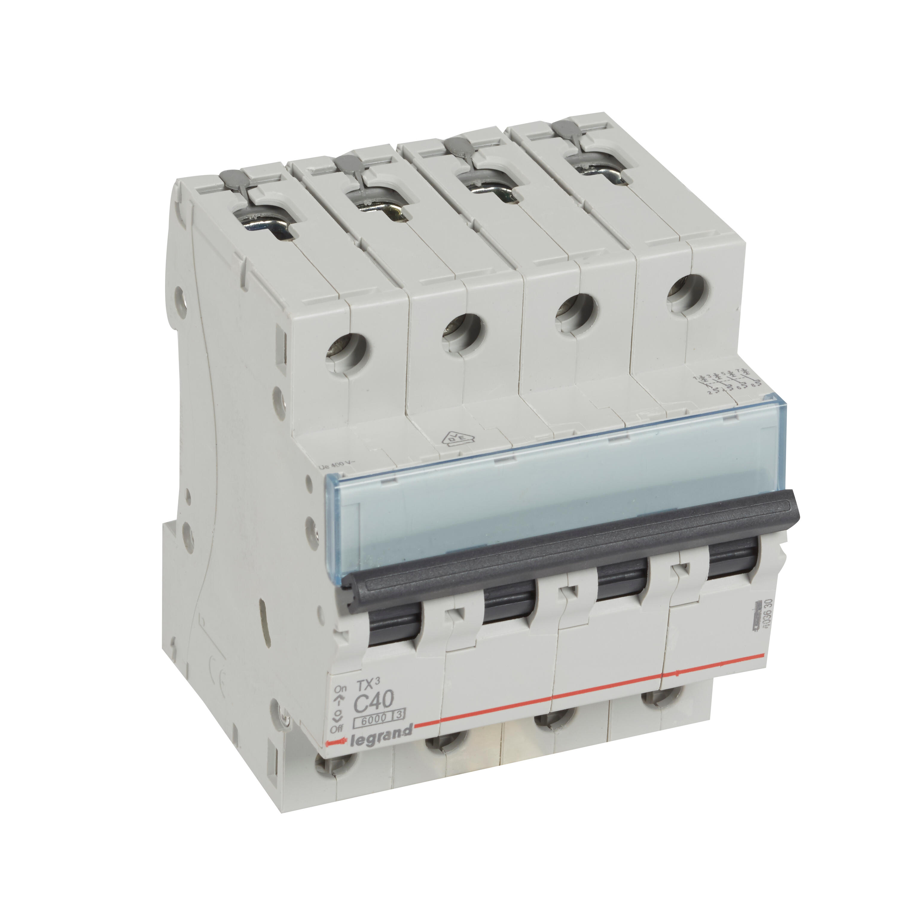 Interruptor magnetotérmico legrand 40a 4p 6ka c
