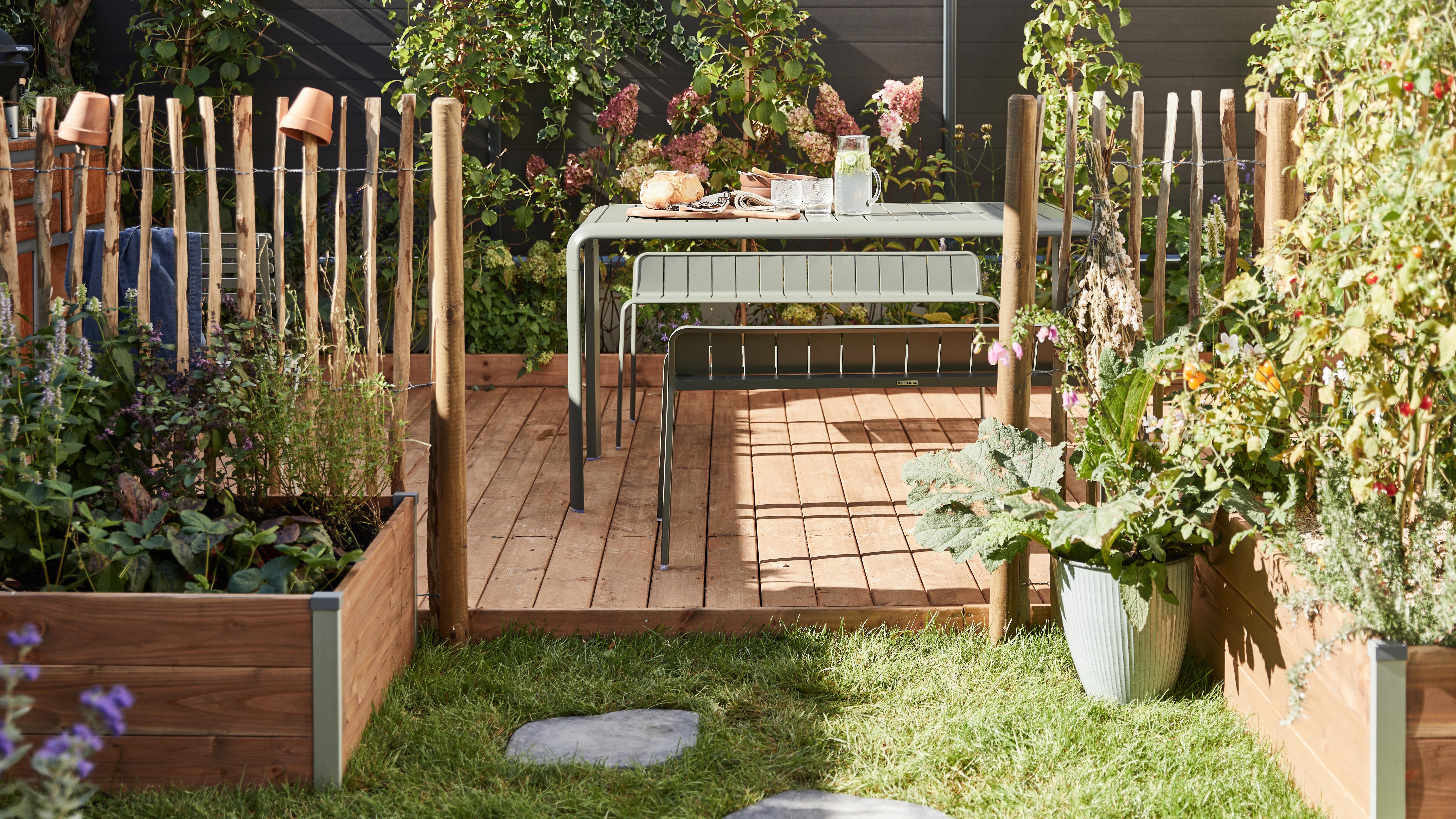 Mesa de alumínio NATERIAL IDAHO 144X70CM VERDE FLORESTA - 14