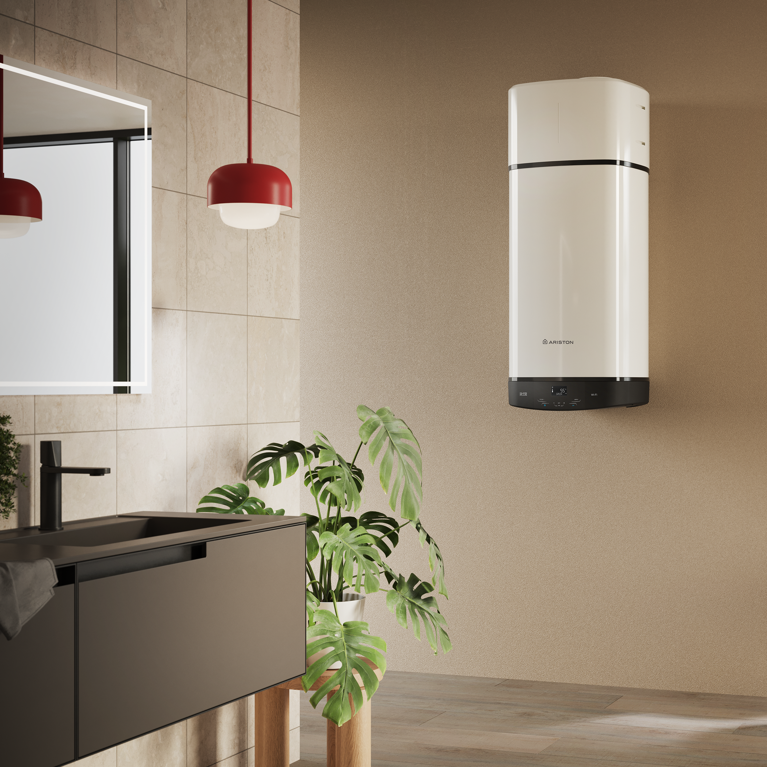 Bomba de calor Ariston nuos plus s2 wifi 110lts G+ - 2