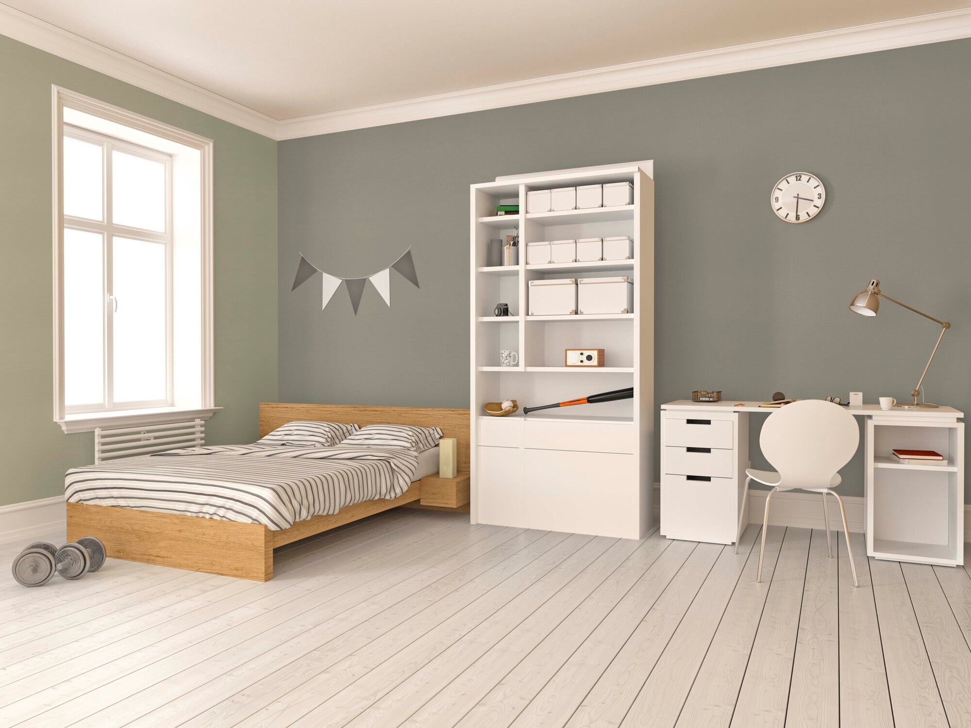 Toile de verre à peindre 152 g/m² Maille fine prépeinte, prépeint, l.1 x L.25 m - 4