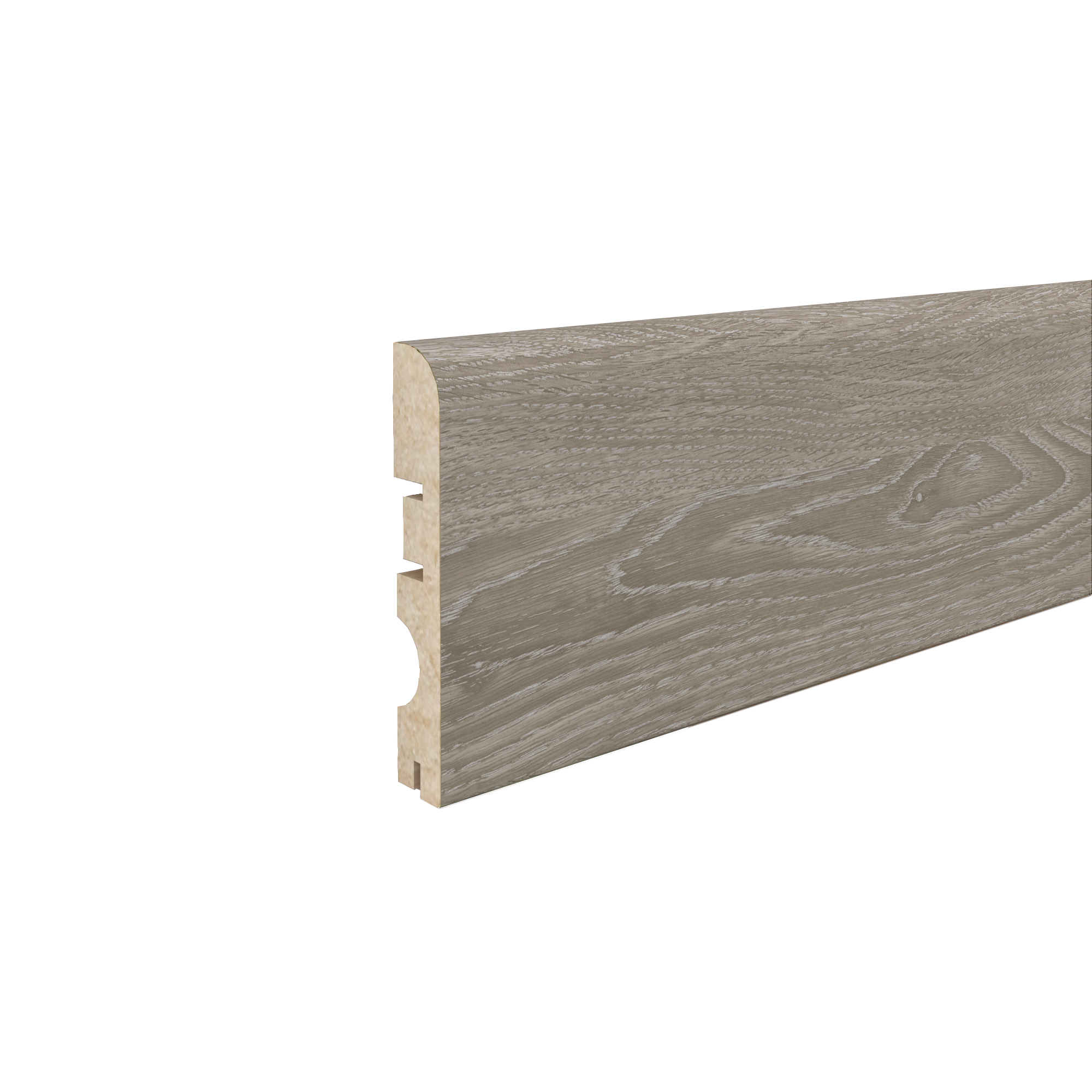 Plinthe mdf, décor 75, H. 7.8, Ep.14 mm ARTENS - 4