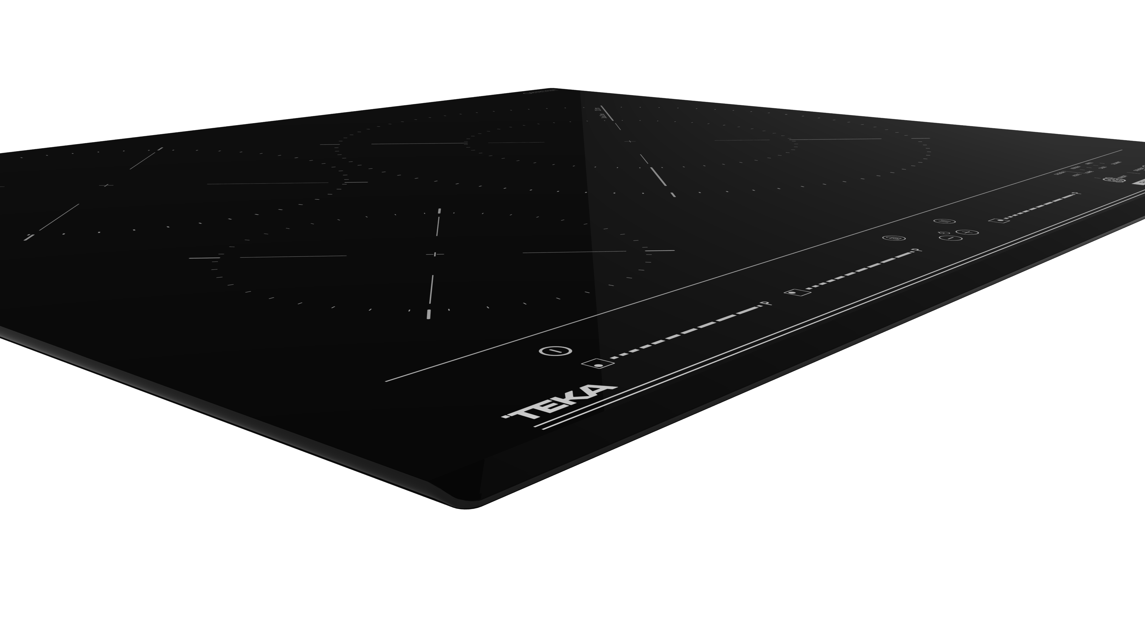 Placa de inducción TEKA MESTREPAELLER IZC 63320 MSS BK con 3 zonas de cocción zona grande de 30cm 7200 W negro 60cm - 6