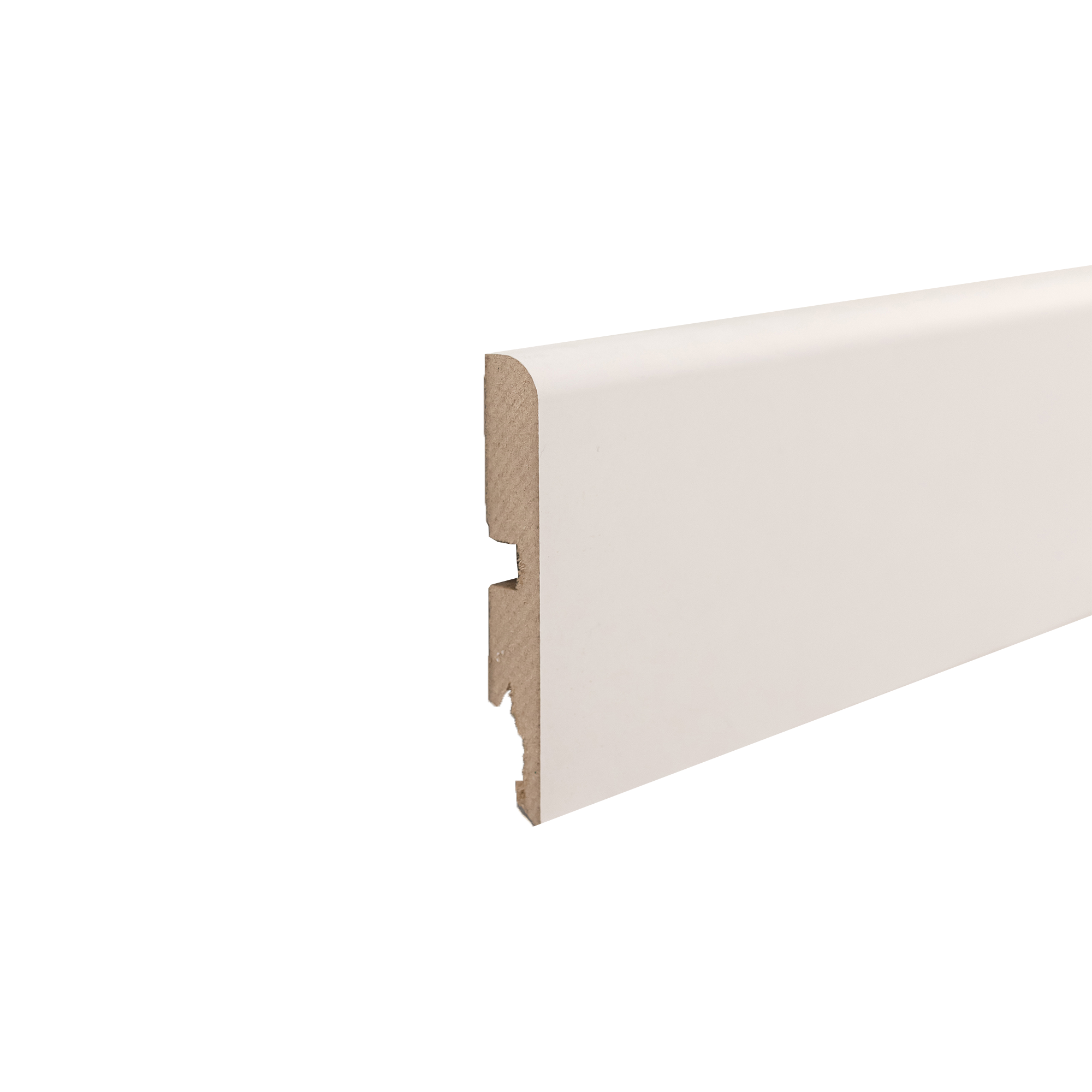 Plinthe mdf, blanche, H. 9.5, Ep.14 mm ARTENS - 4