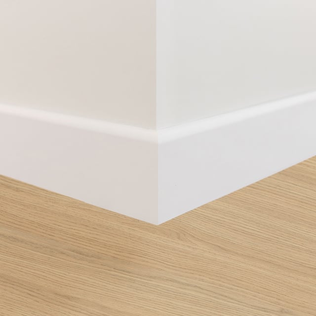 Plinthe mdf, blanche, H. 7.8, Ep.14 mm ARTENS