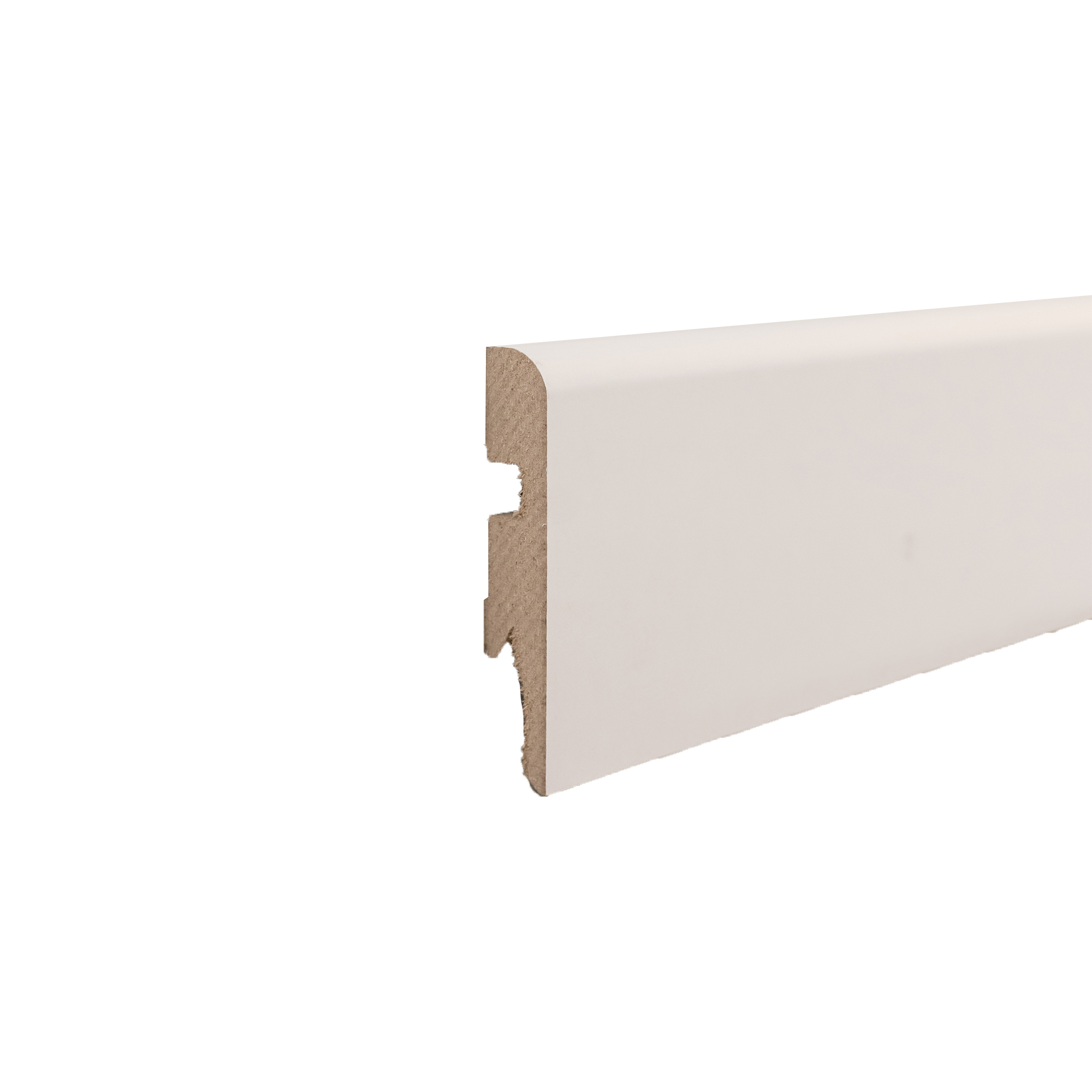 Plinthe mdf, blanche, H. 7.8, Ep.14 mm ARTENS - 4