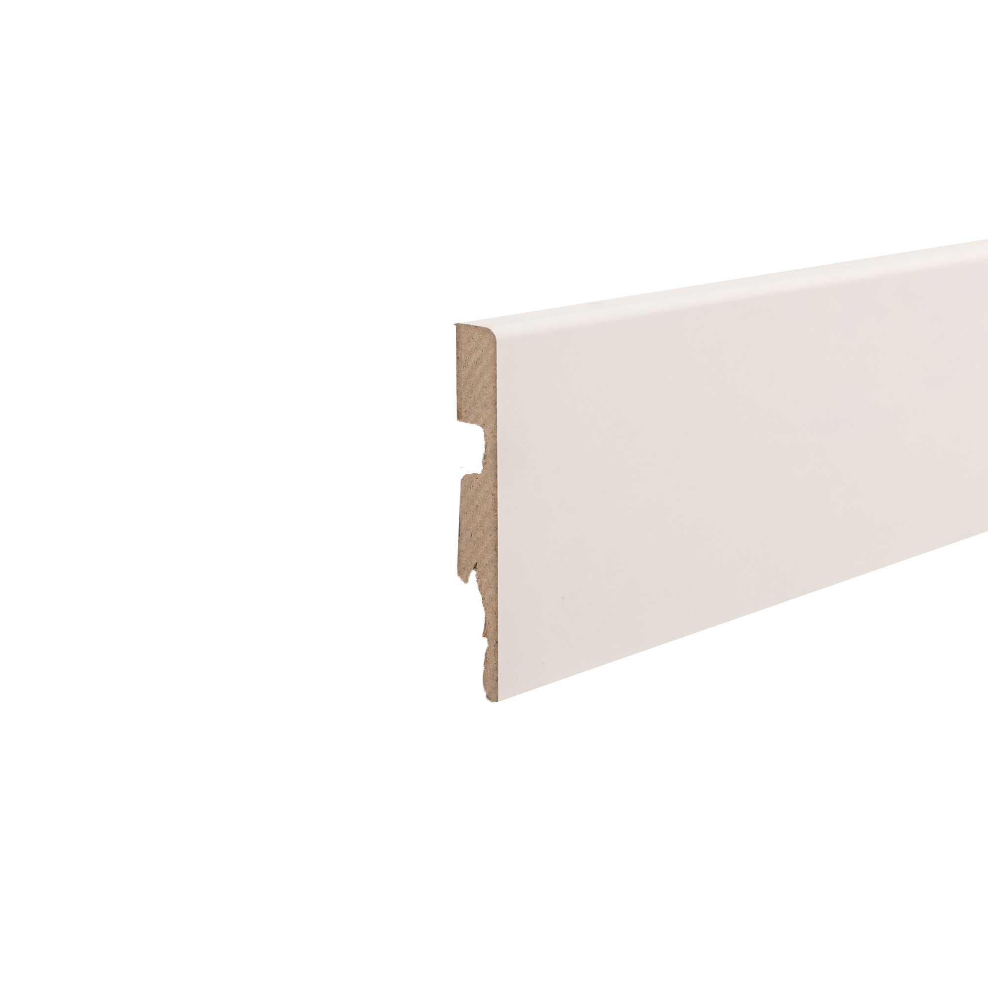 Plinthe mdf carrée, blanche, H. 9.5 x L. 2.4 m, Ep.14 mm ARTENS - 4