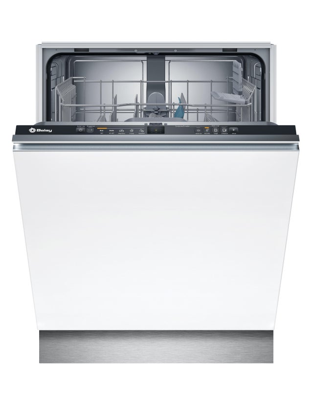Lavavajillas integrable BALAY 3VF5012NP 12 cubiertos 5 programas con inicio diferido plata 60cm clase E