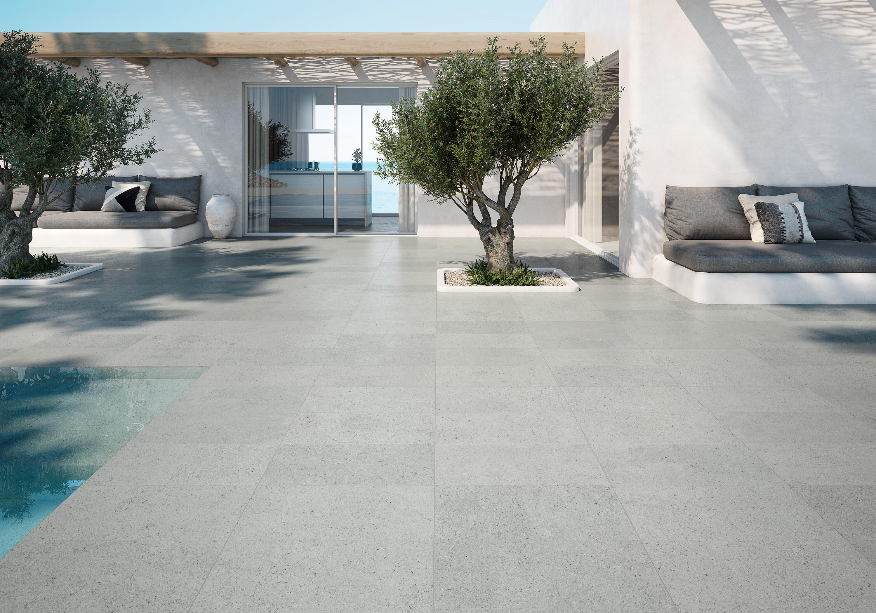 Suelo/azulejo porcelánico bali efecto piedra green 30x60 cm c3