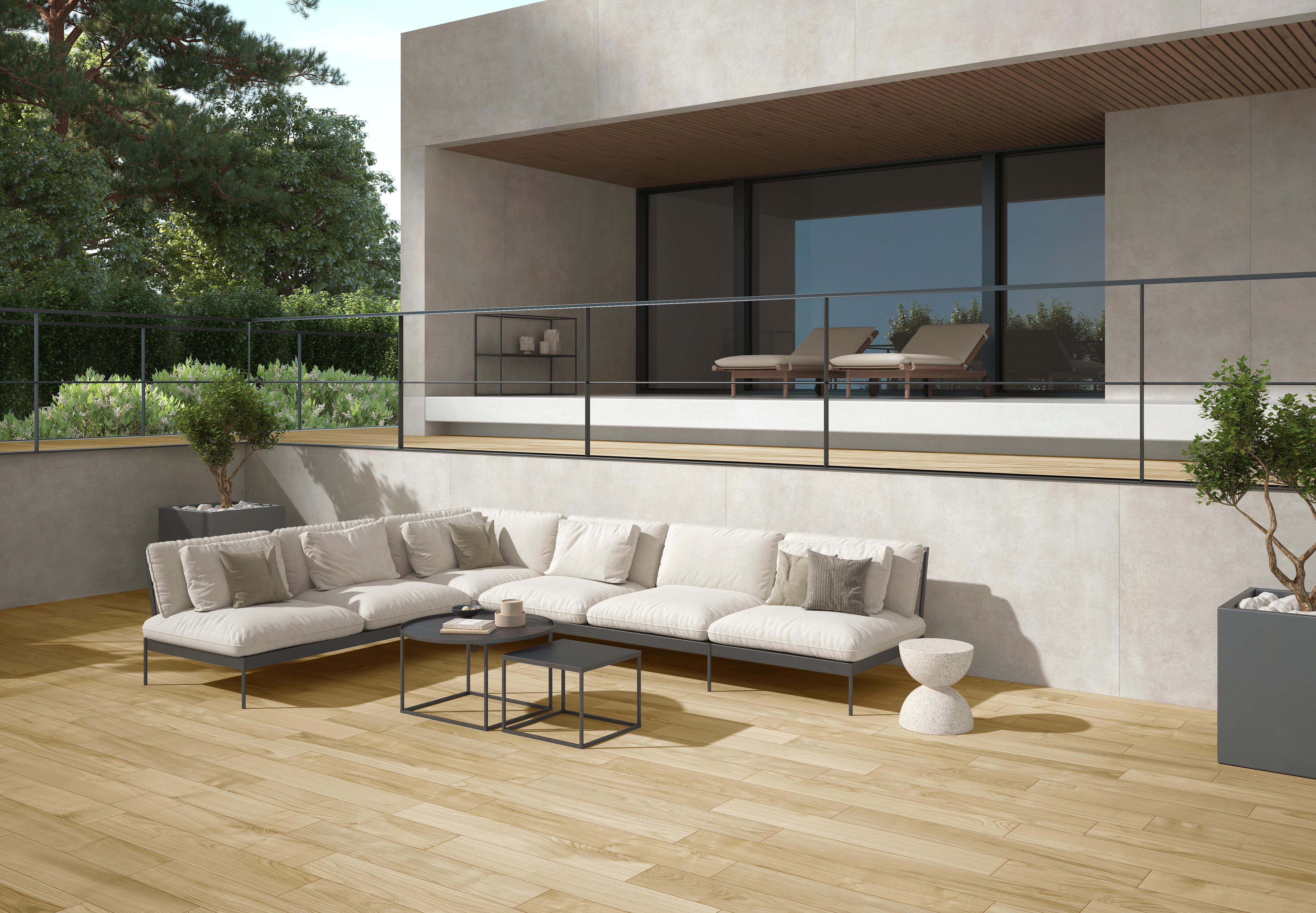 Suelo porcelánico chestwood efecto madera oak 20x120 cm c3