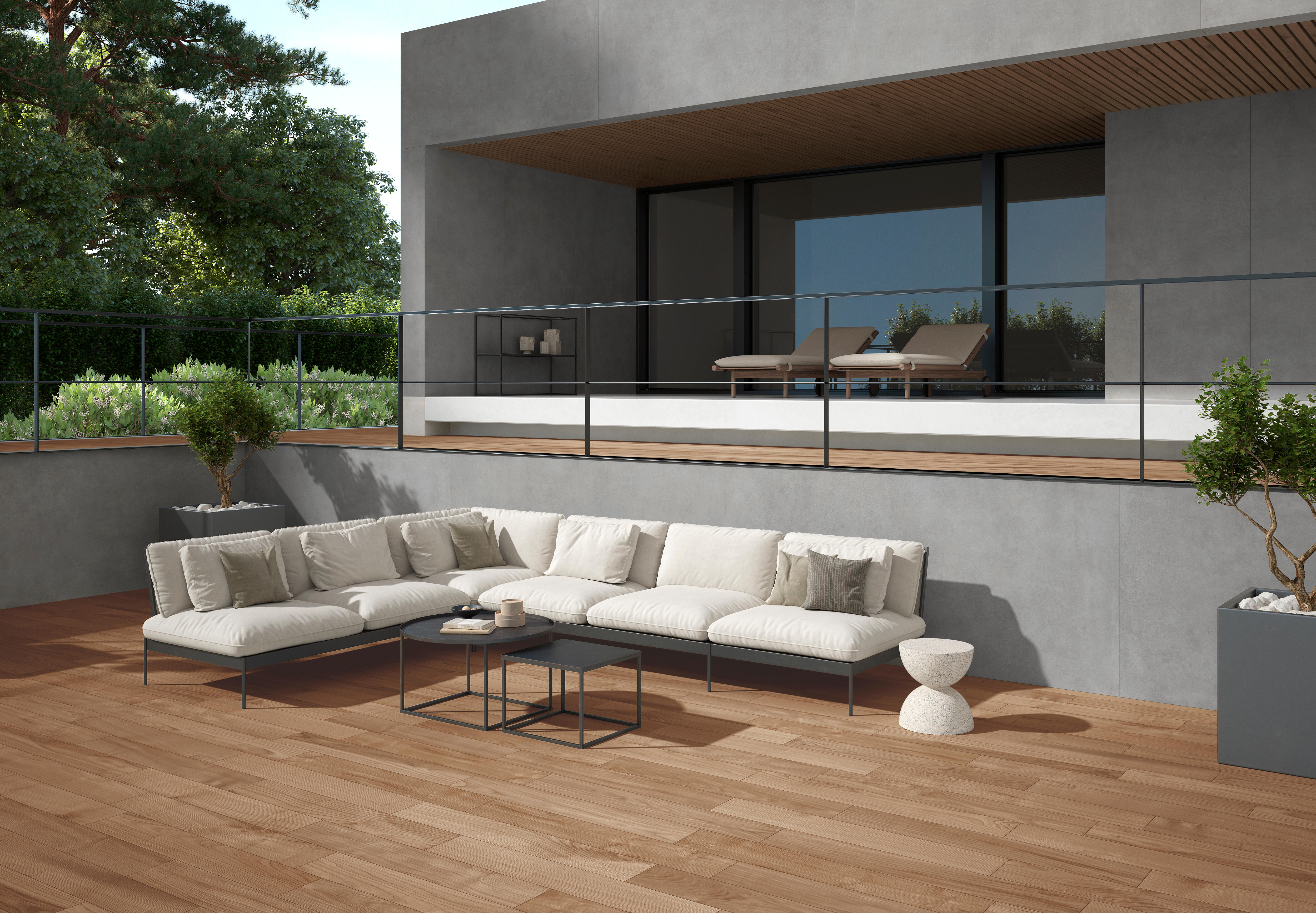 Suelo porcelánico chestwood efecto madera natural 20x120 cm c3