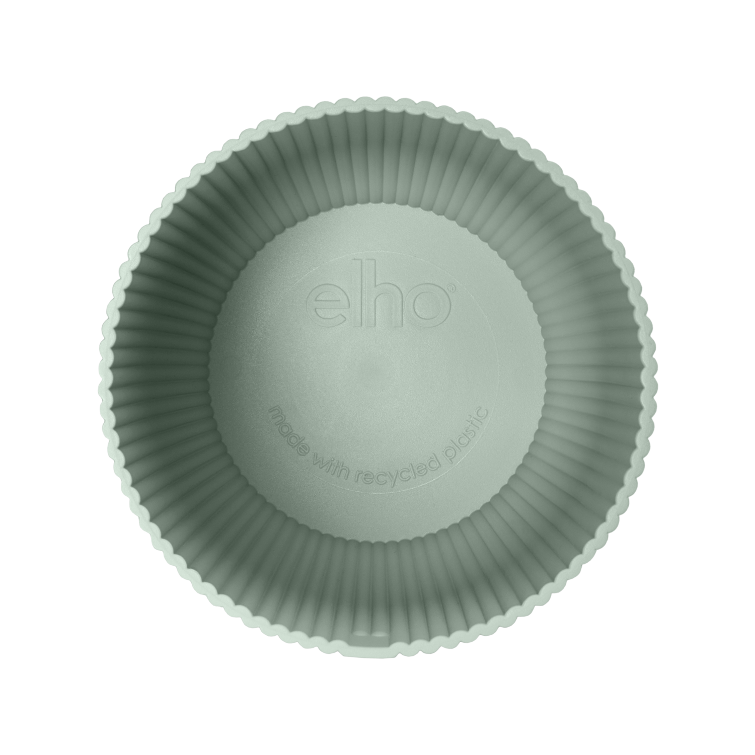 Fioriera Vibes Fold Round ELHO in polipropilene verde H 10.5 x ø 11 cm - 5