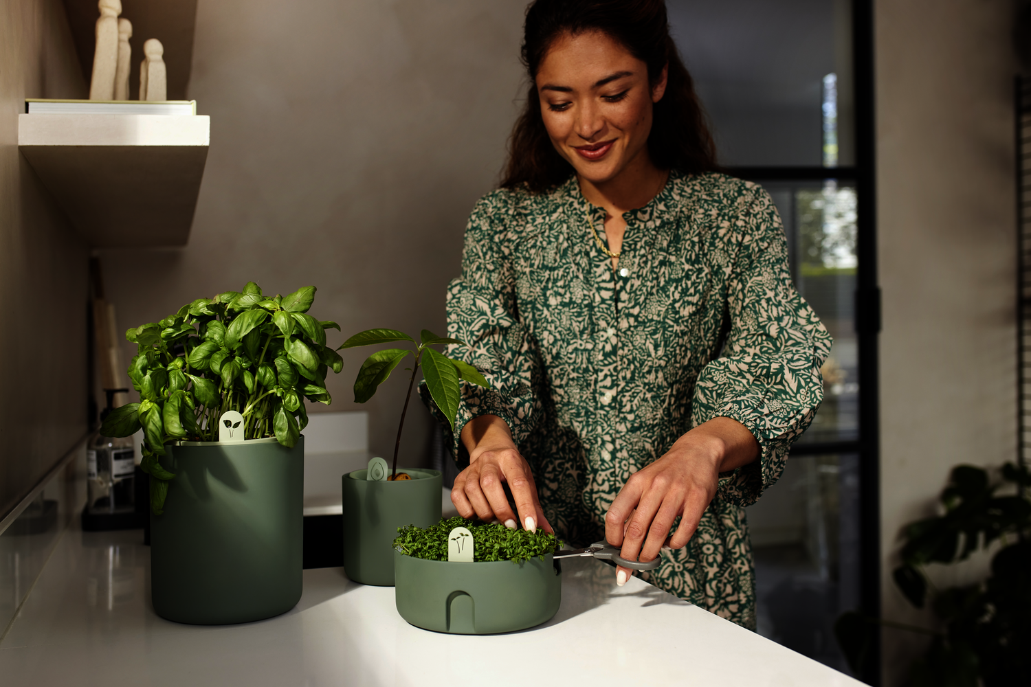 Semenzaio ELHO L 16.8 H x 7.1 P x 16.8 cm Ø 16.8 cm - 2