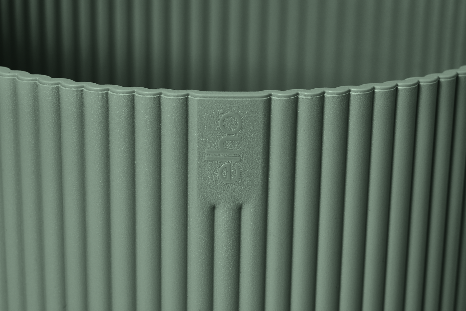 Fioriera Vibes Fold Round ELHO in polipropilene verde H 10.5 x ø 11 cm - 6
