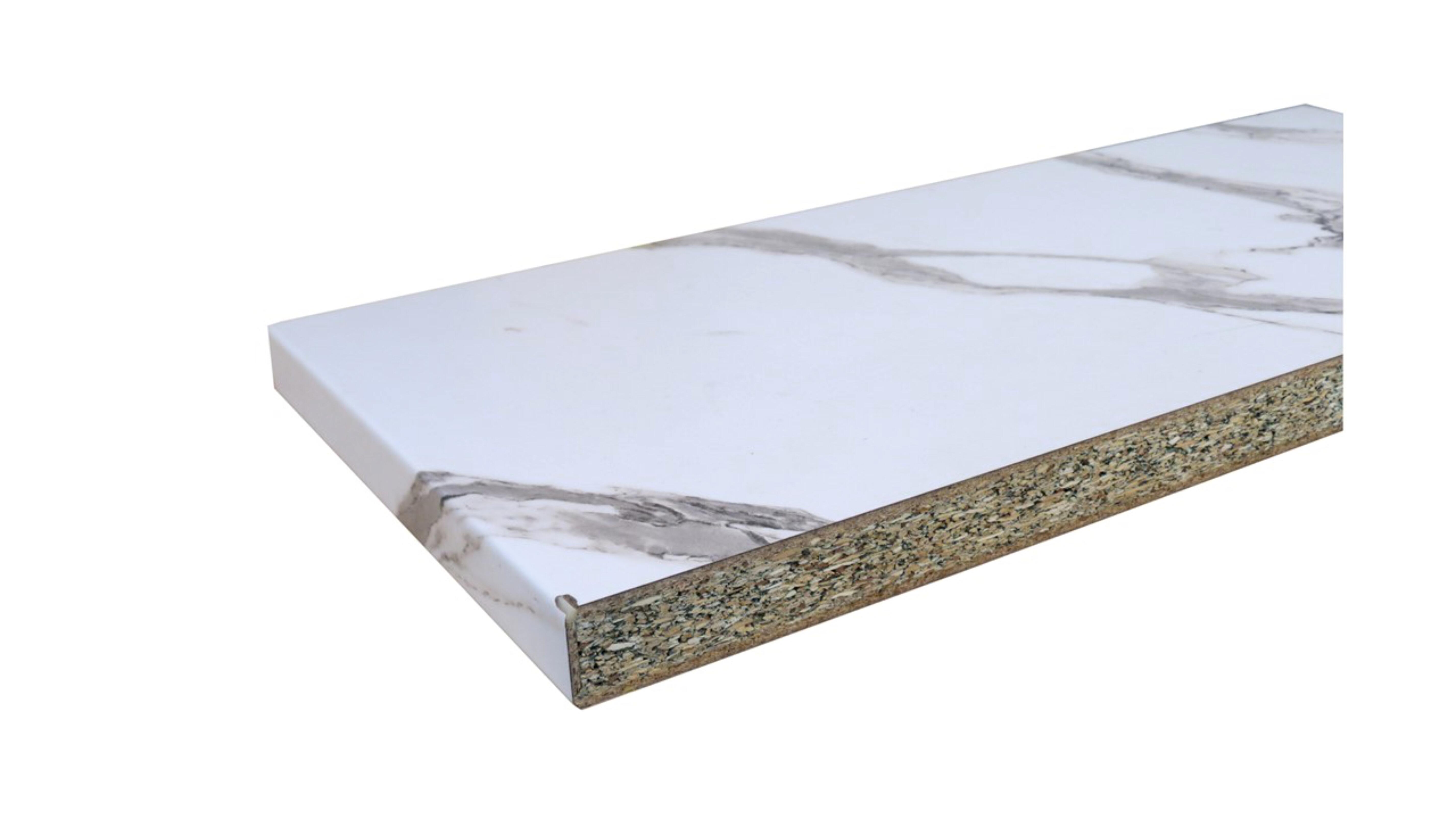 Orla para tampo EP-140-SM Marmol Versilia 65X50 2 unidades - 2