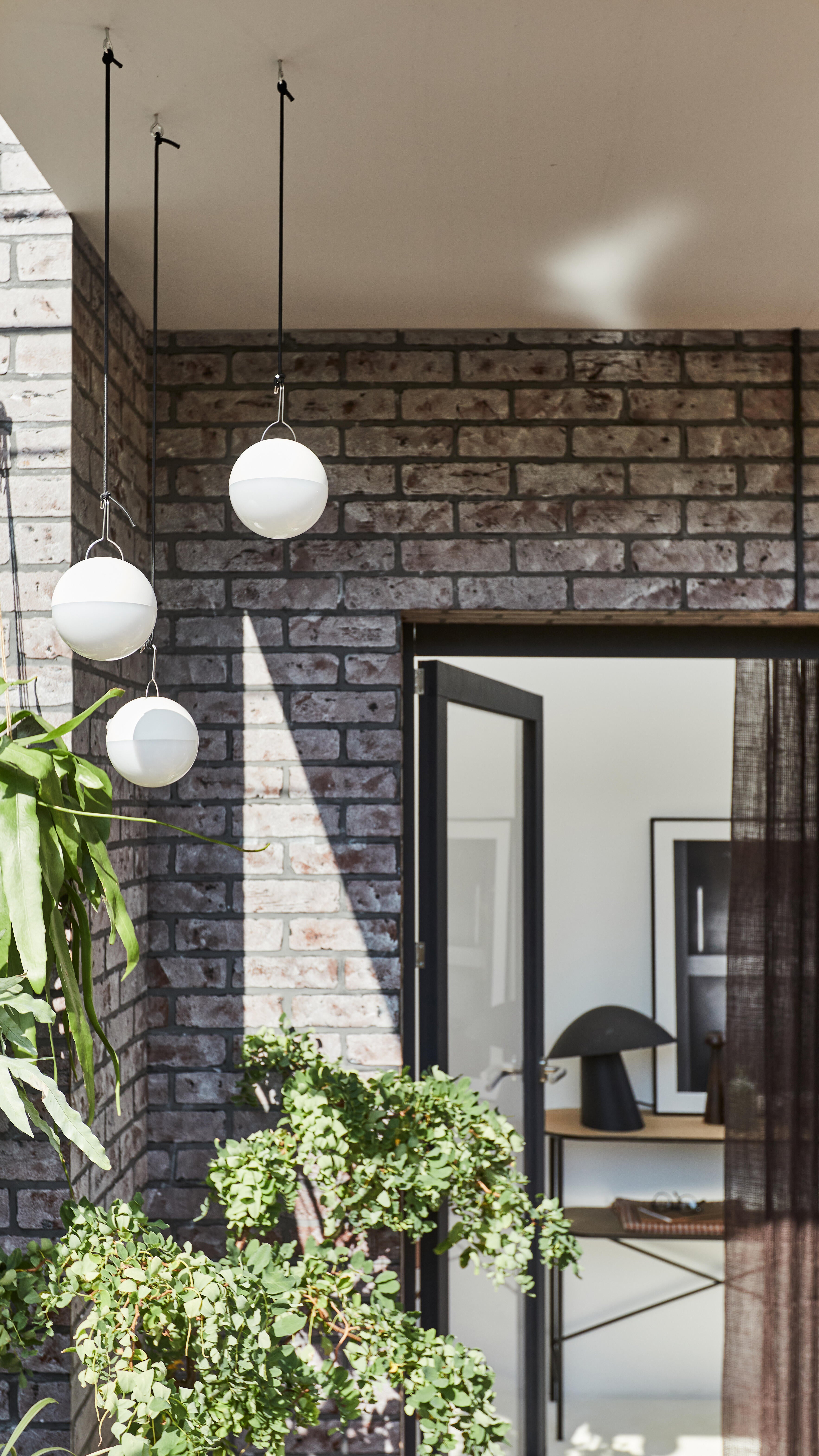 Ampoule décorative rechargeable Cherry 900 Lumen beige NEWGARDEN - 3